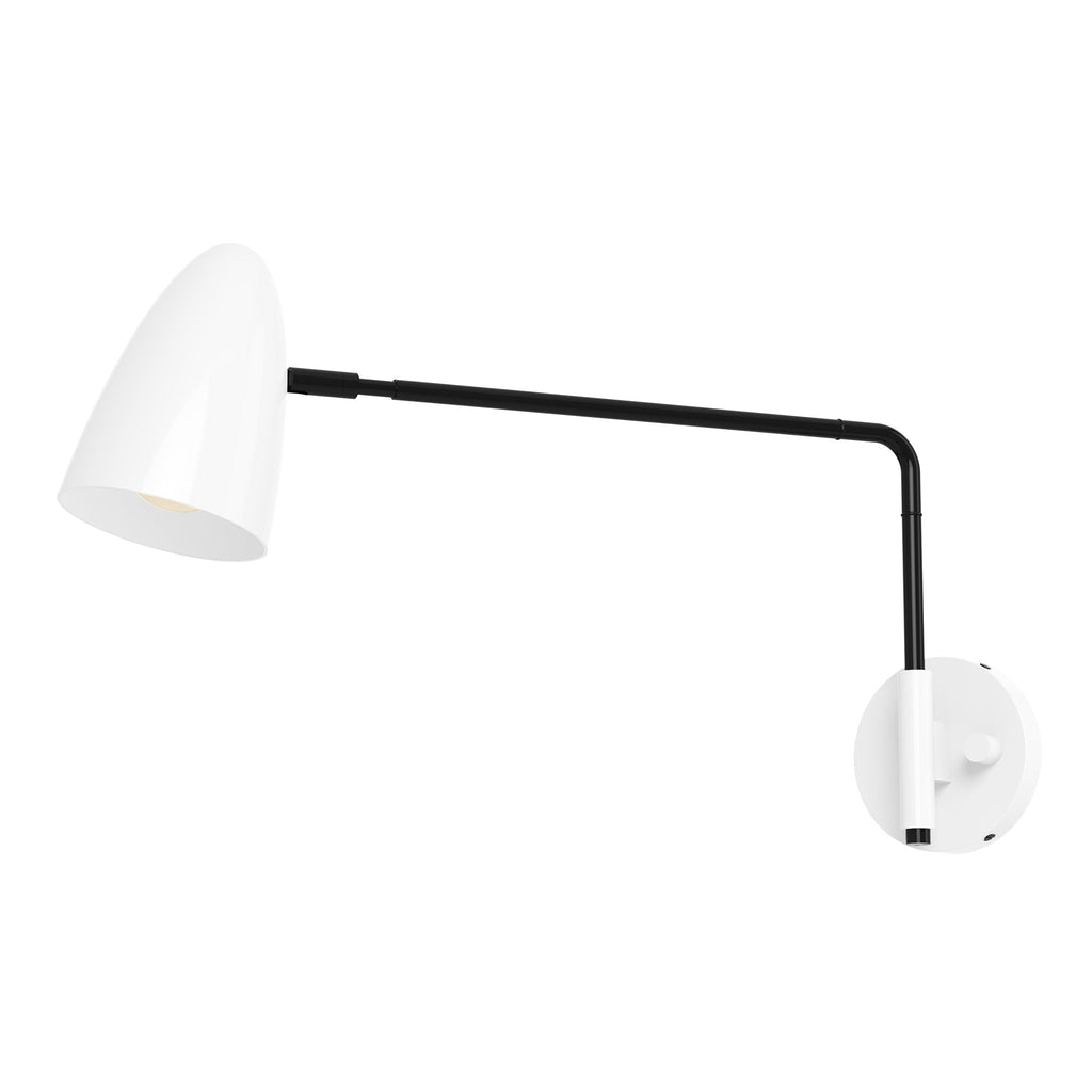 Color Boom Swing Arm Sconce - 17" Arm