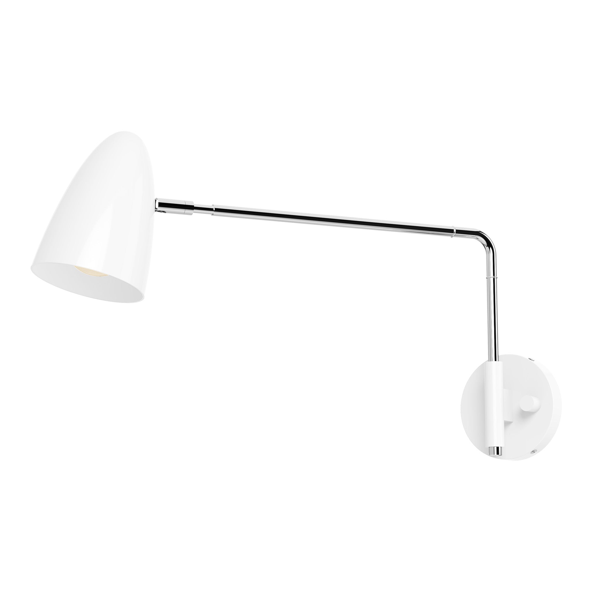 Color Boom Swing Arm Sconce - 17" Arm