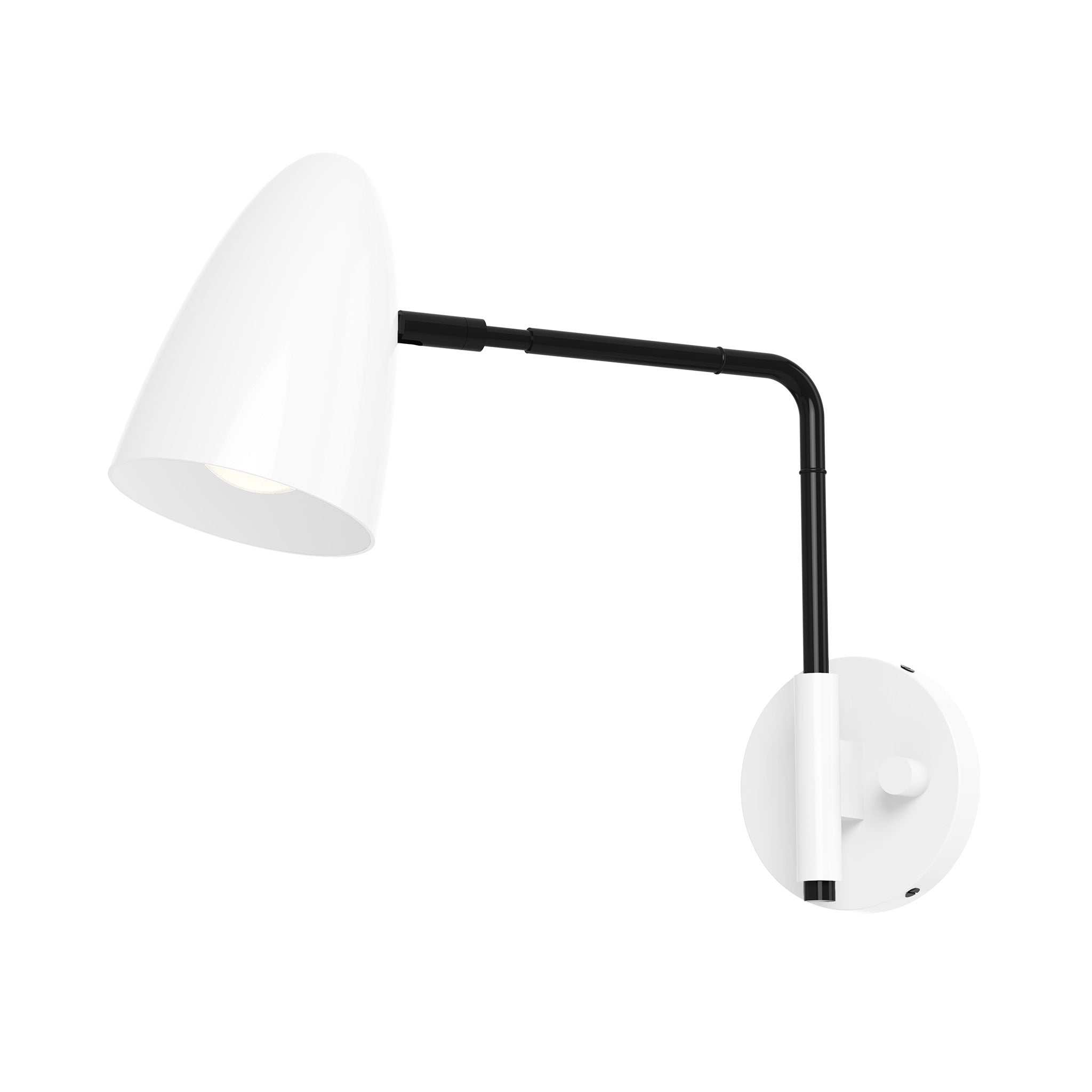 Color Boom Swing Arm Sconce - 9" Arm
