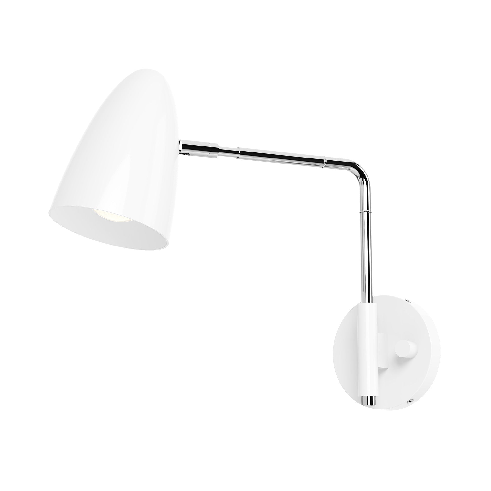 Color Boom Swing Arm Sconce - 9" Arm