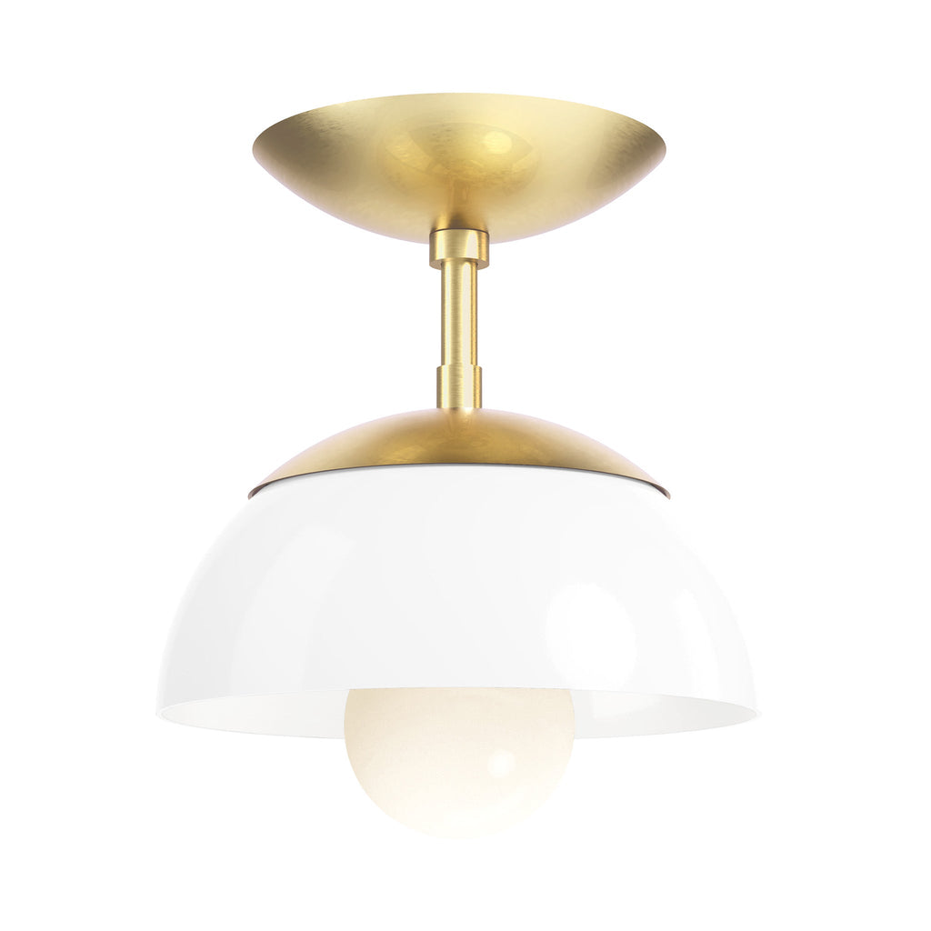 Color Cadbury Flush Mount 8"