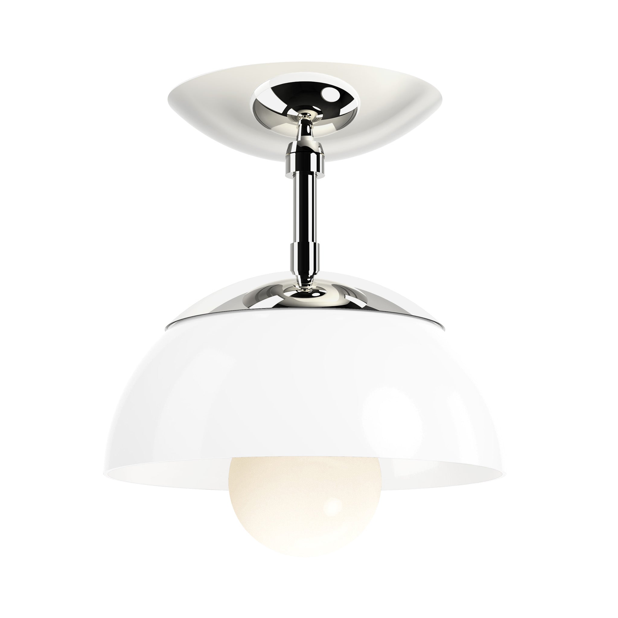 Color Cadbury Flush Mount 8"
