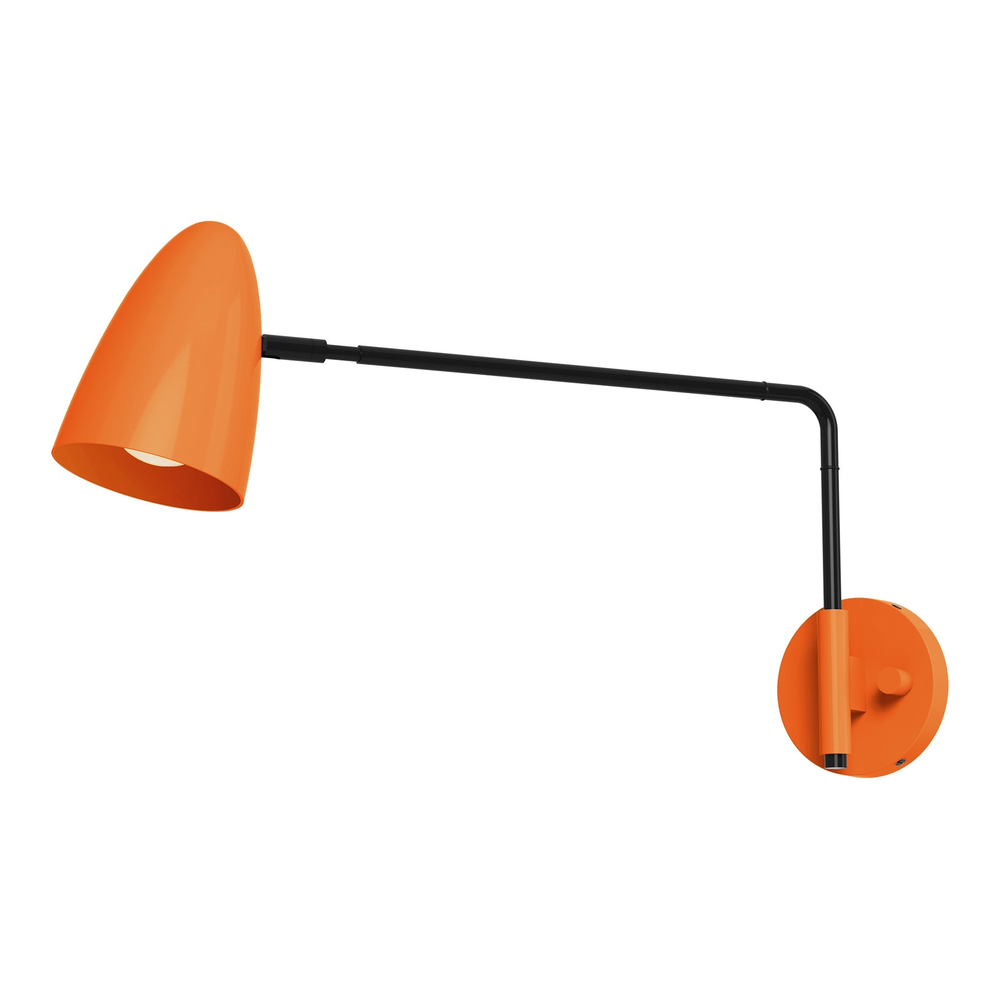 Color Boom Swing Arm Sconce - 17" Arm