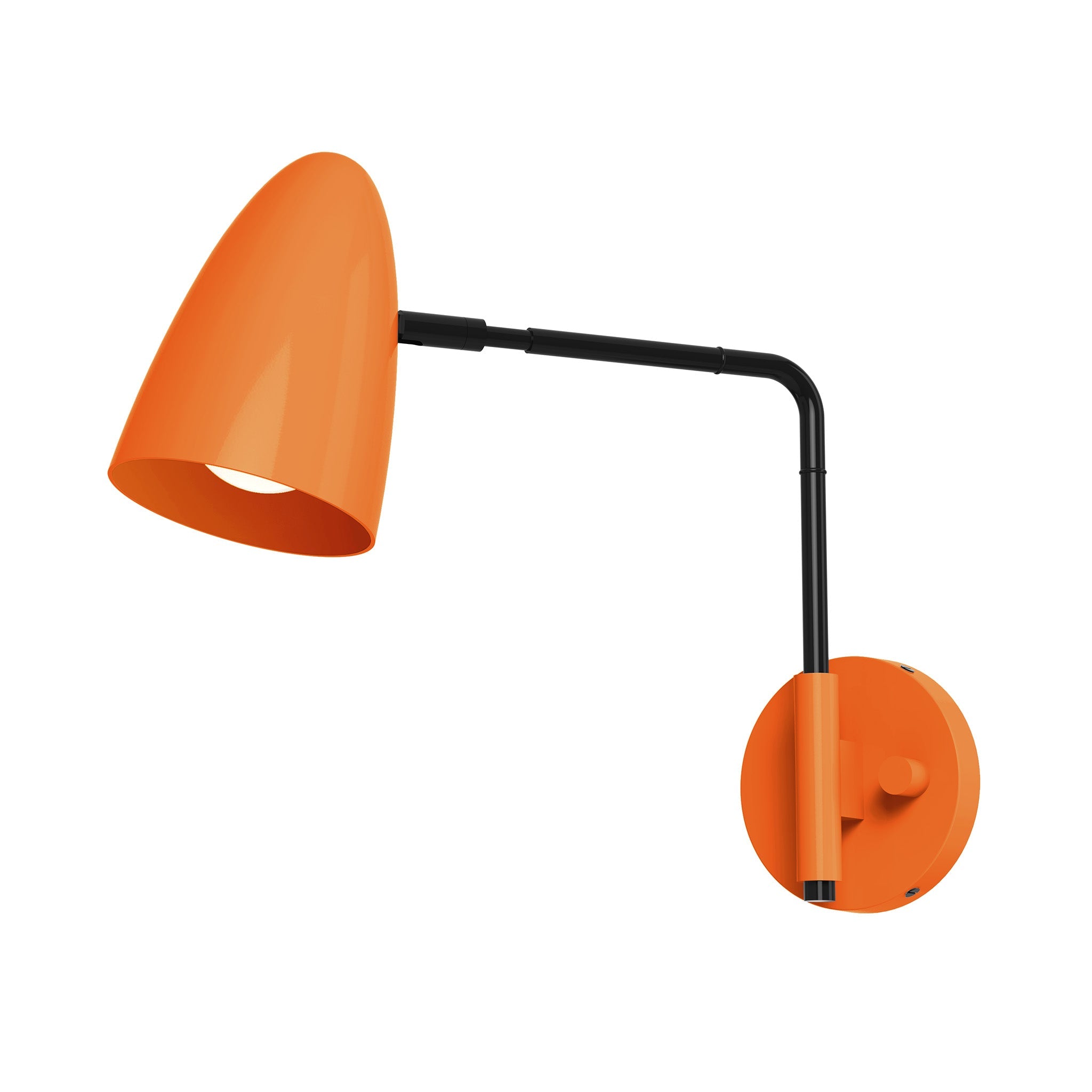 Color Boom Swing Arm Sconce - 9" Arm