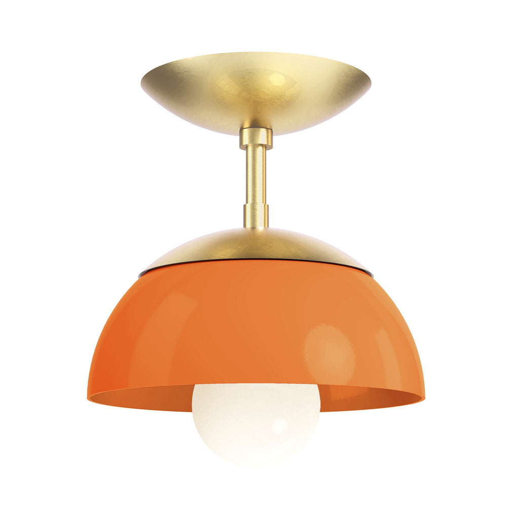 Color Cadbury Flush Mount 8"