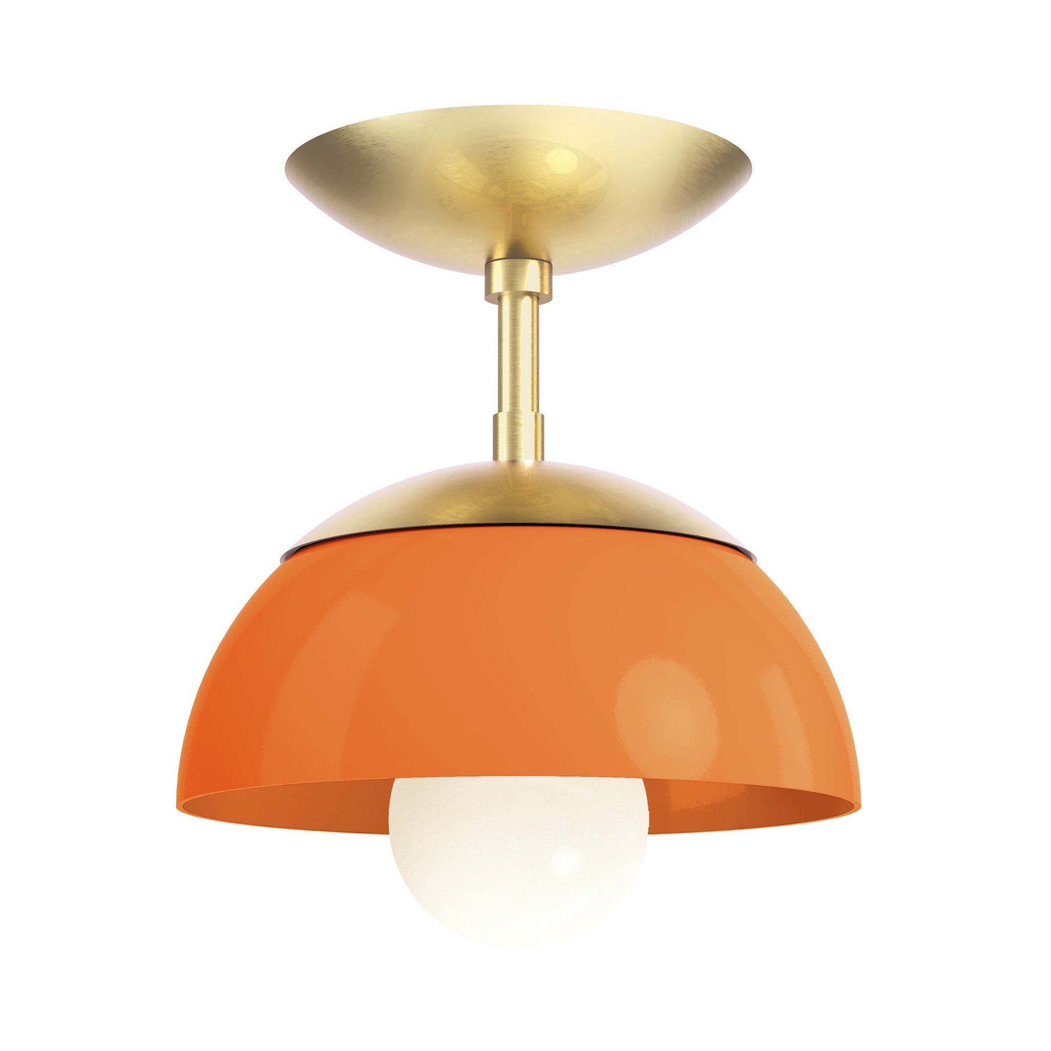 Color Cadbury Flush Mount 8"