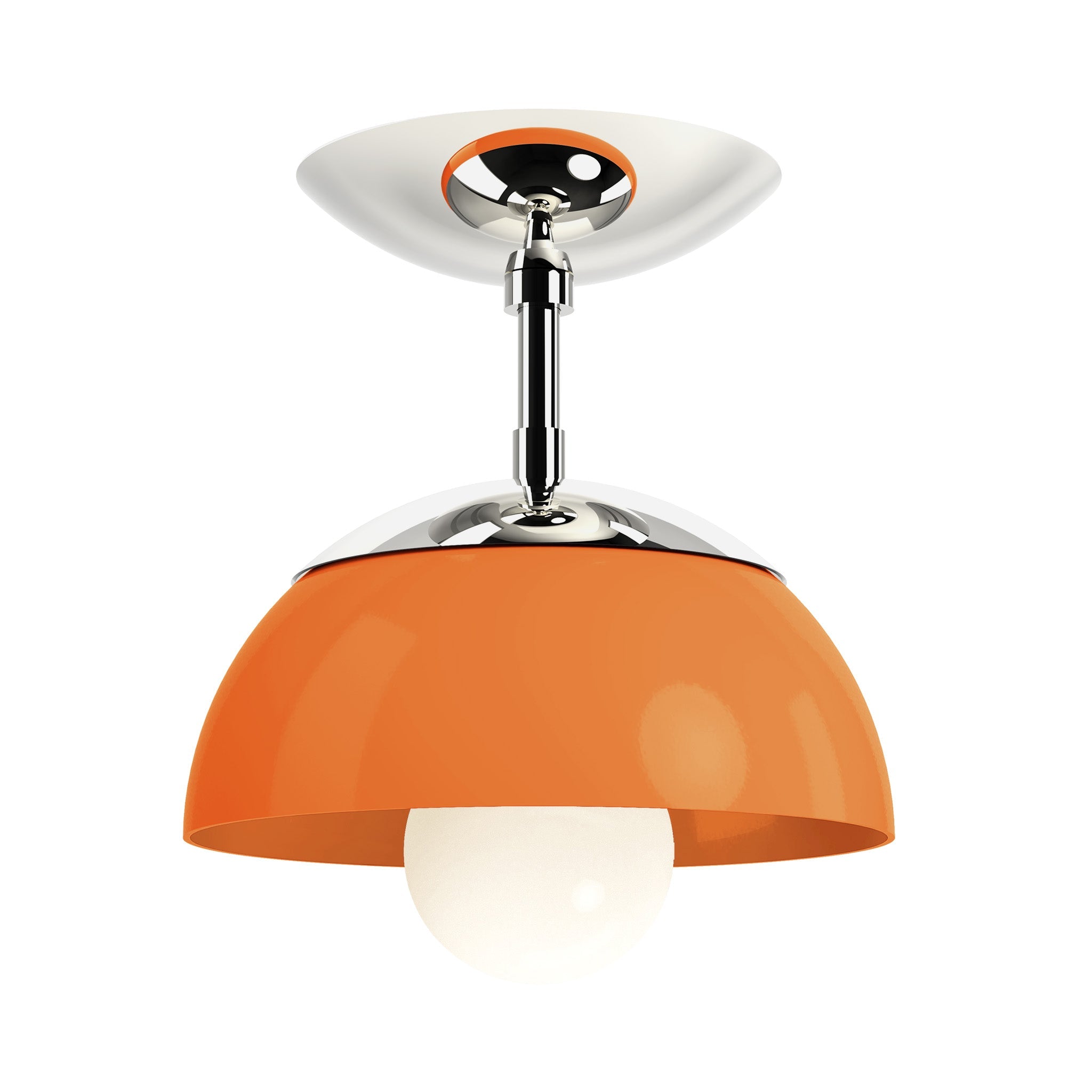 Color Cadbury Flush Mount 8"