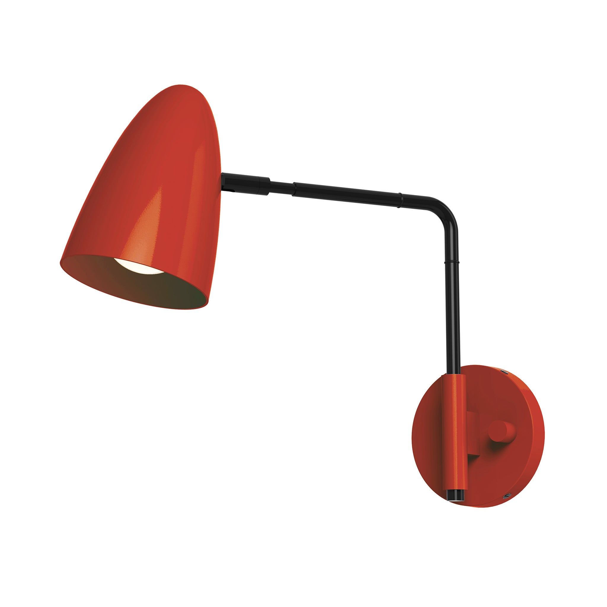 Color Boom Swing Arm Sconce - 9" Arm