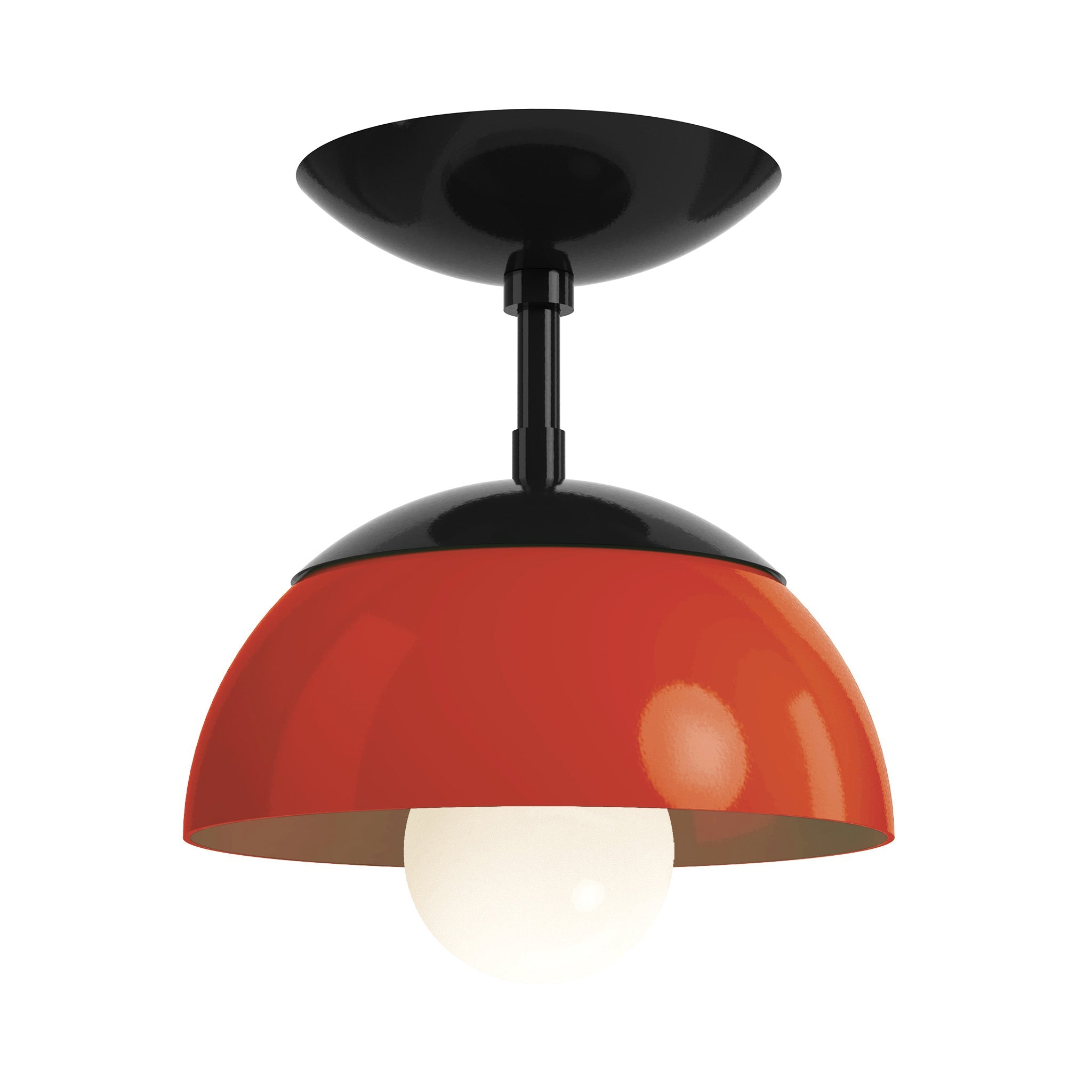 Color Cadbury Flush Mount 8"
