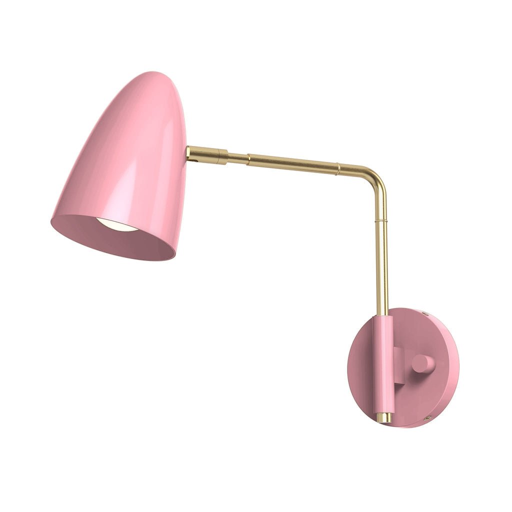 Color Boom Swing Arm Sconce - 9" Arm