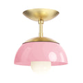Color Cadbury Flush Mount 8"