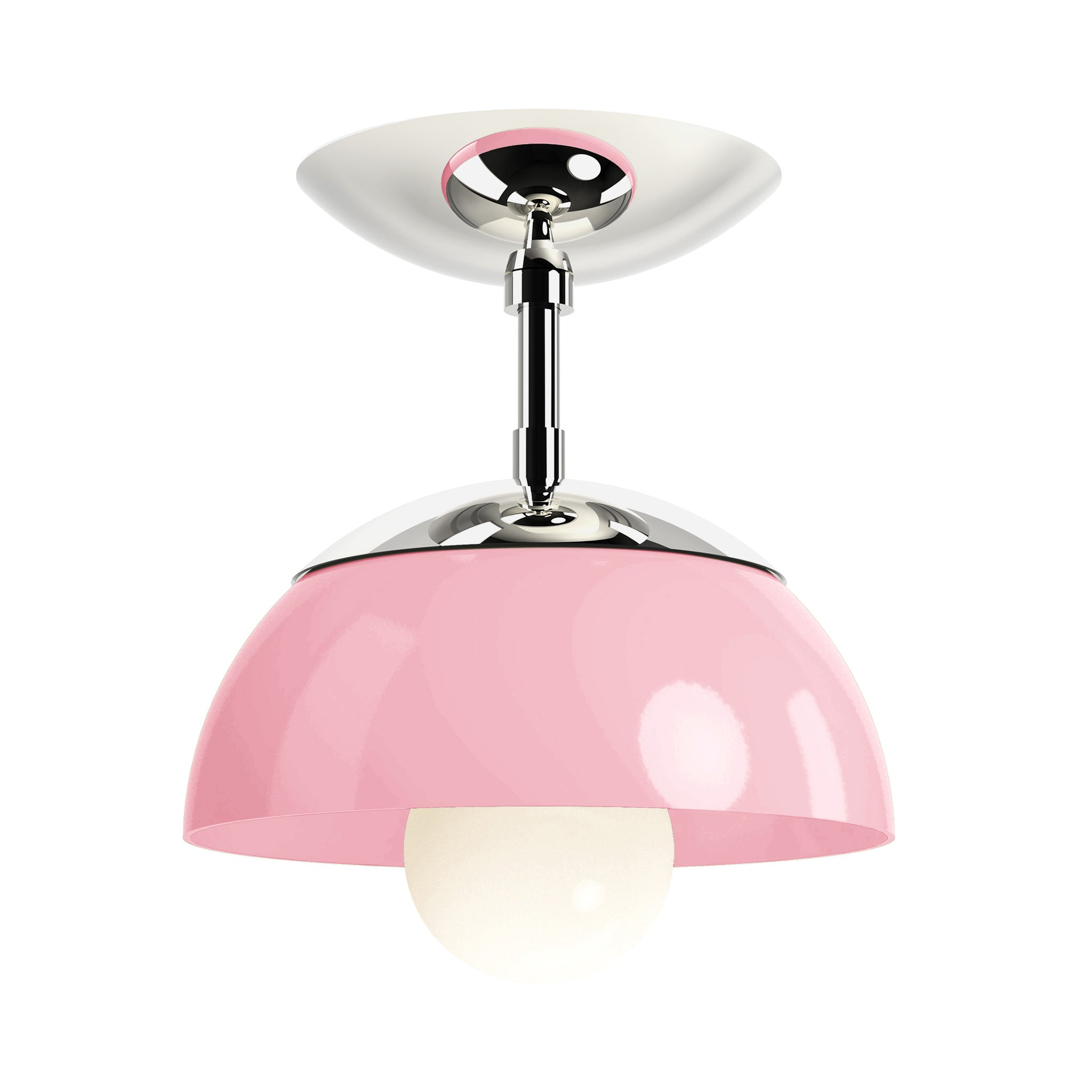 Color Cadbury Flush Mount 8"