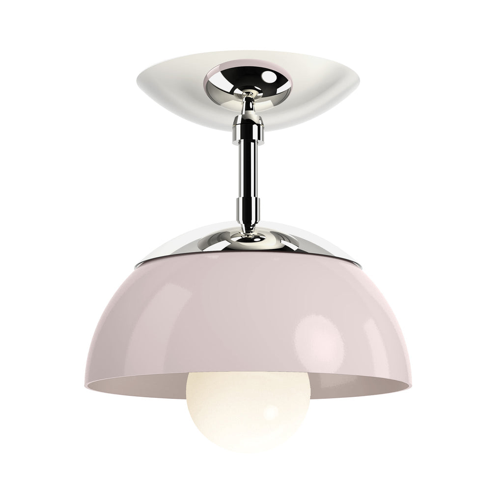 Color Cadbury Flush Mount 8"