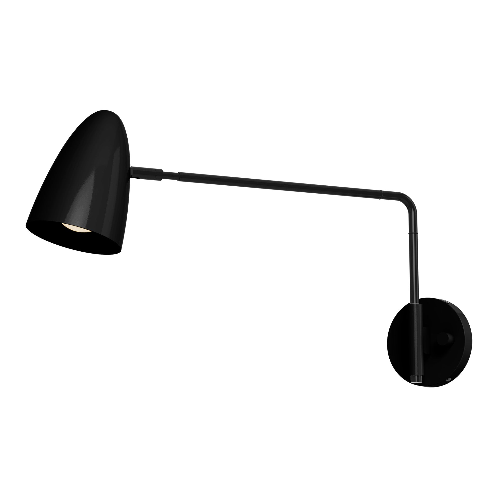 Color Boom Swing Arm Sconce - 17" Arm
