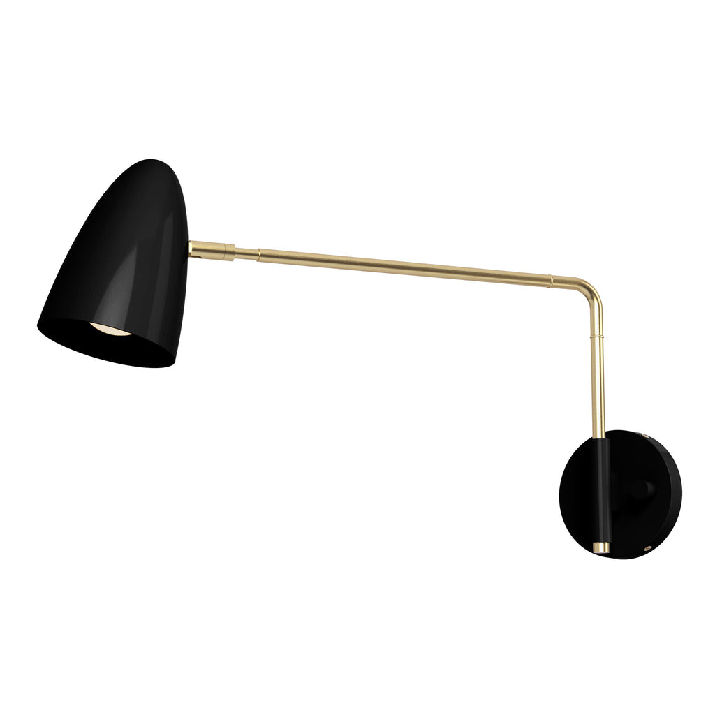 Color Boom Swing Arm Sconce - 17" Arm