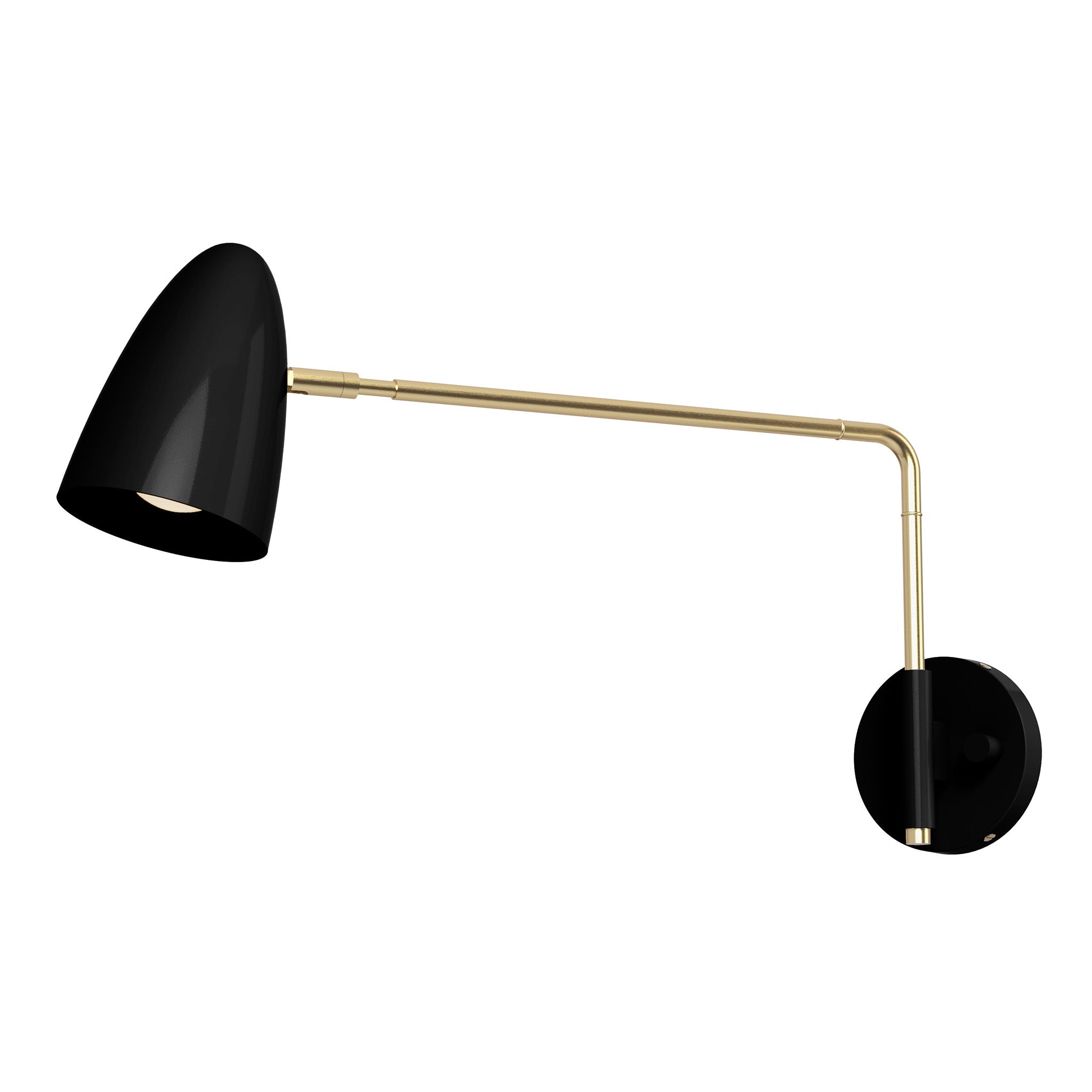 Color Boom Swing Arm Sconce - 17" Arm