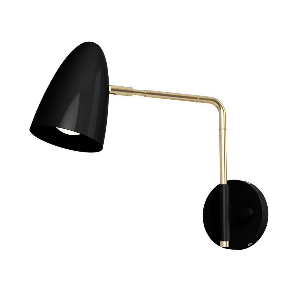 Color Boom Swing Arm Sconce - 9" Arm