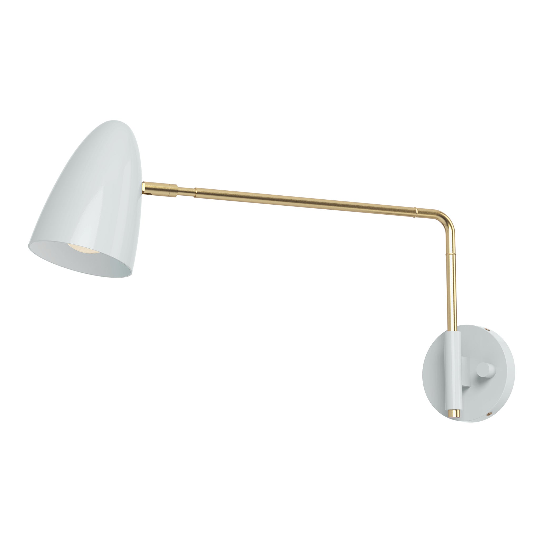 Color Boom Swing Arm Sconce - 17" Arm