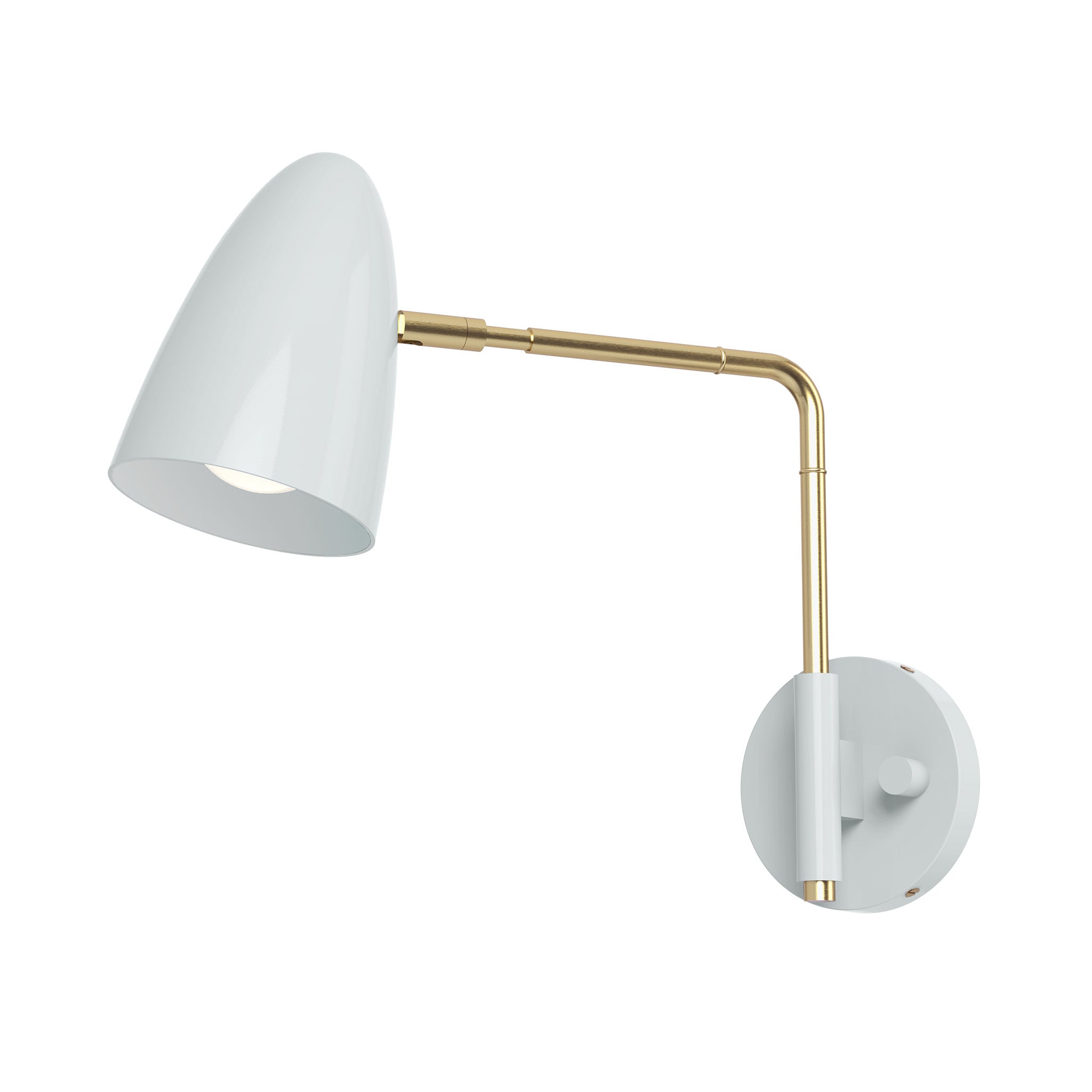 Color Boom Swing Arm Sconce - 9" Arm
