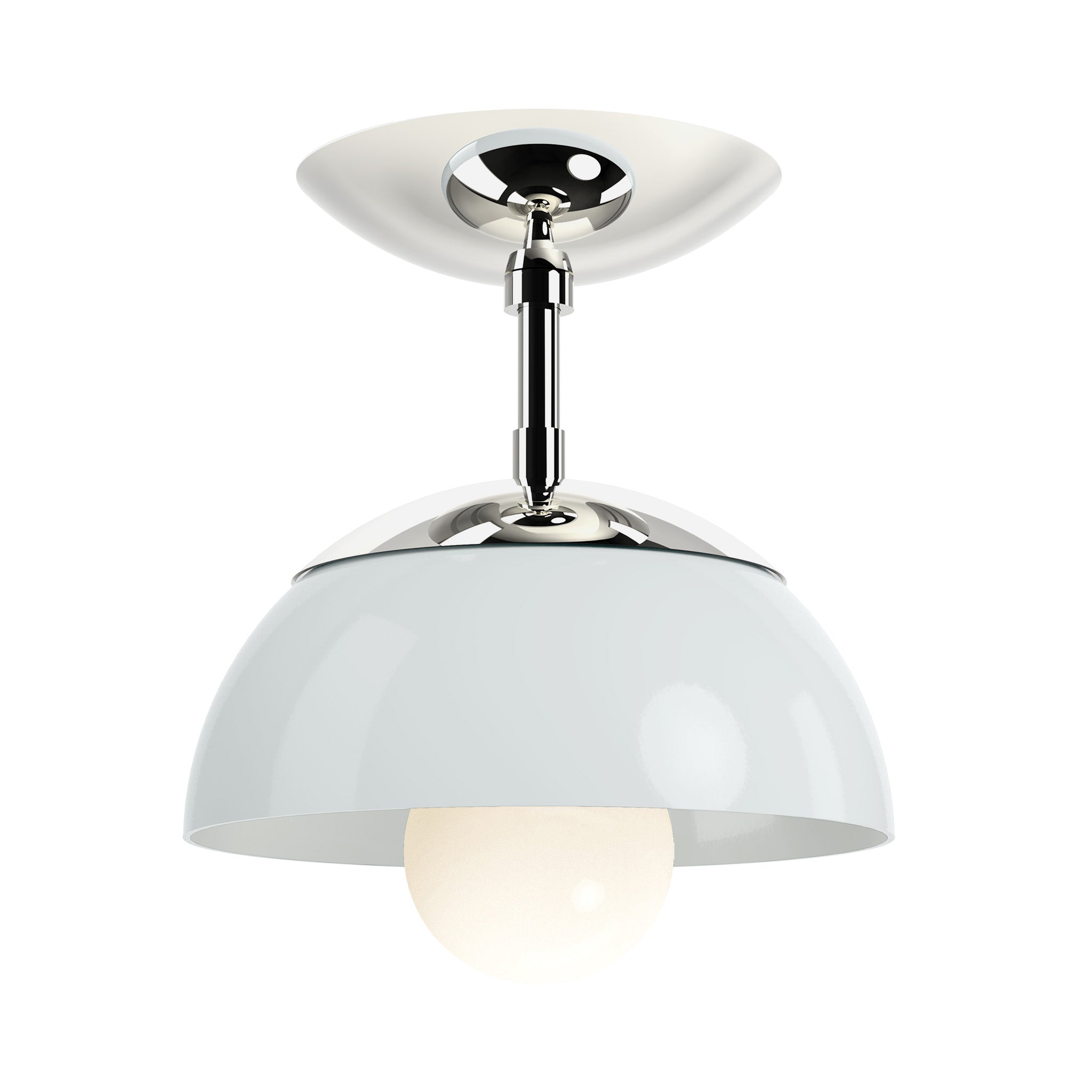 Color Cadbury Flush Mount 8"