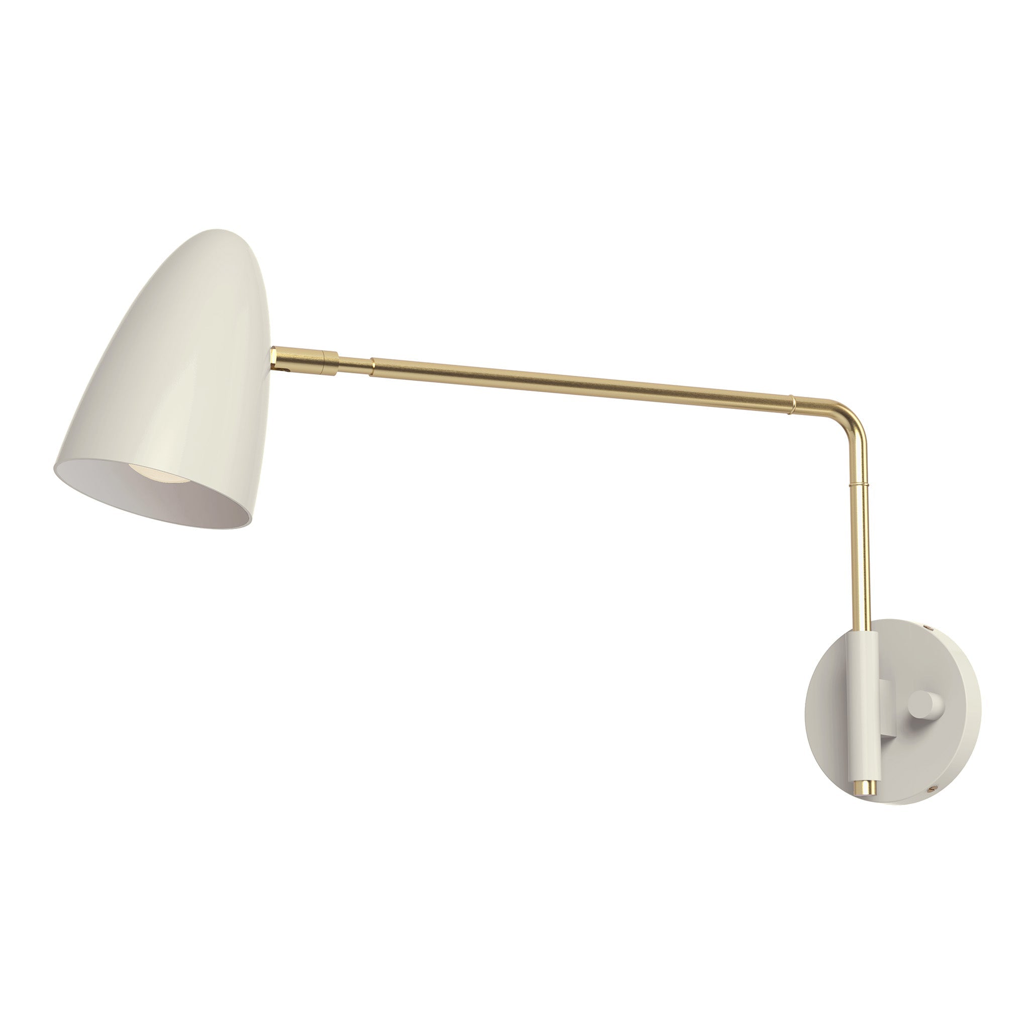 Color Boom Swing Arm Sconce - 17" Arm