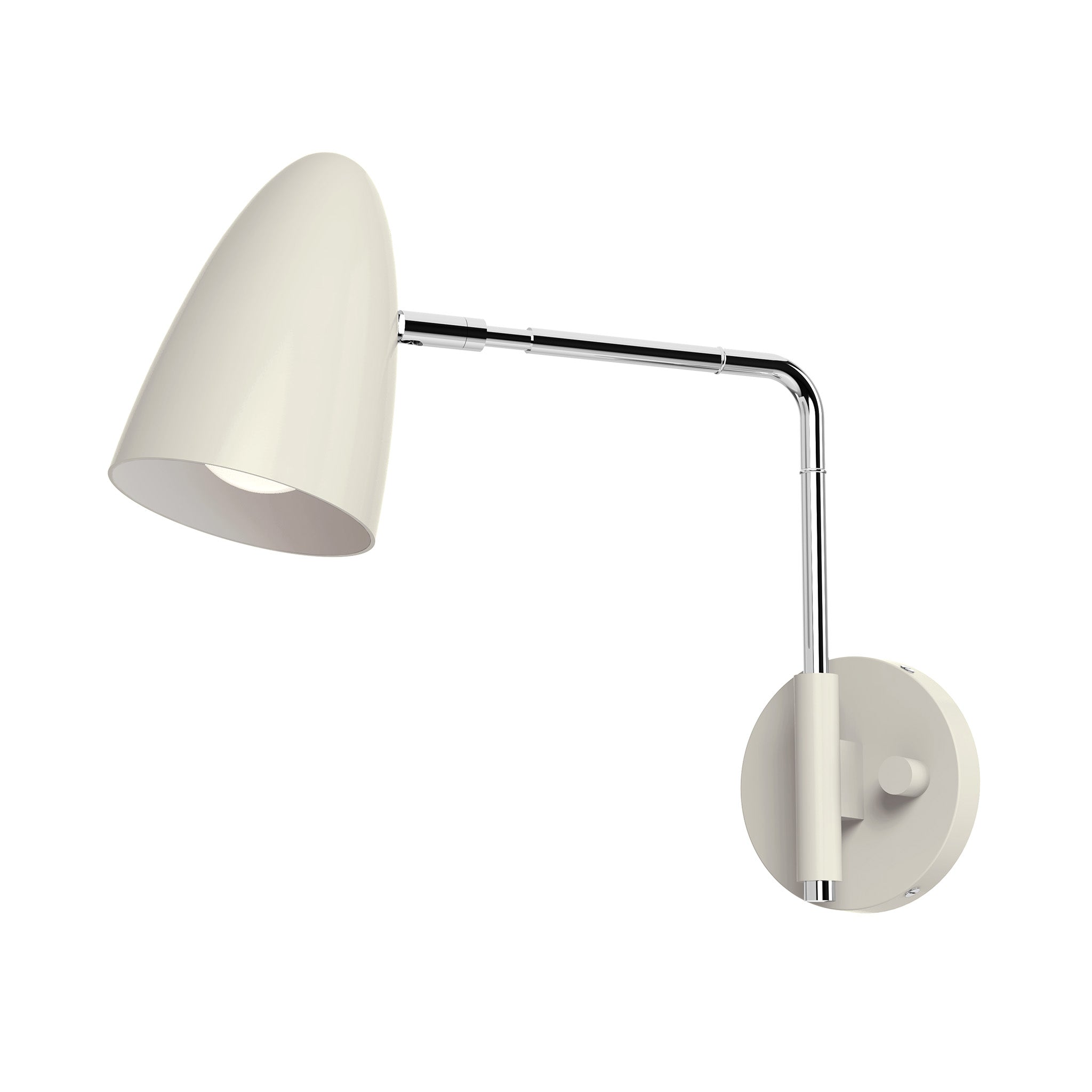 Color Boom Swing Arm Sconce - 9" Arm