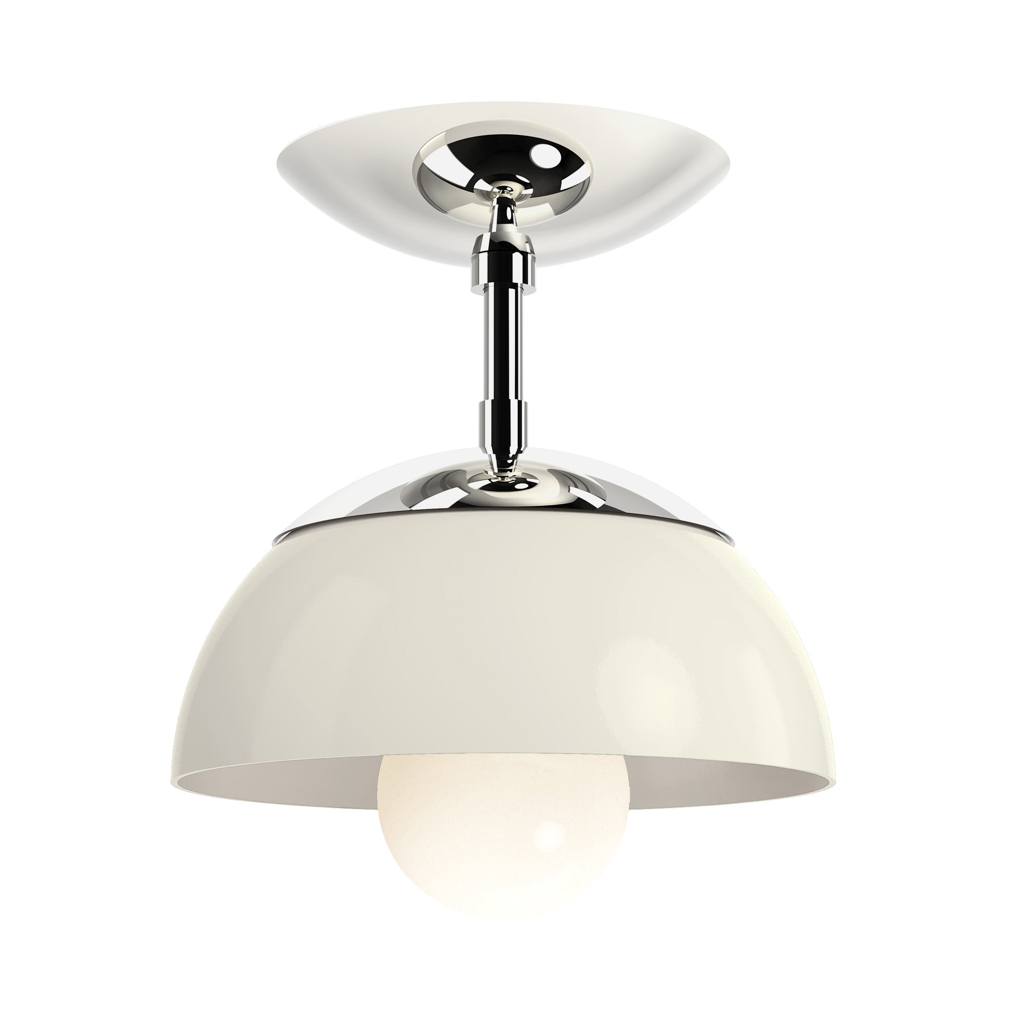 Color Cadbury Flush Mount 8"