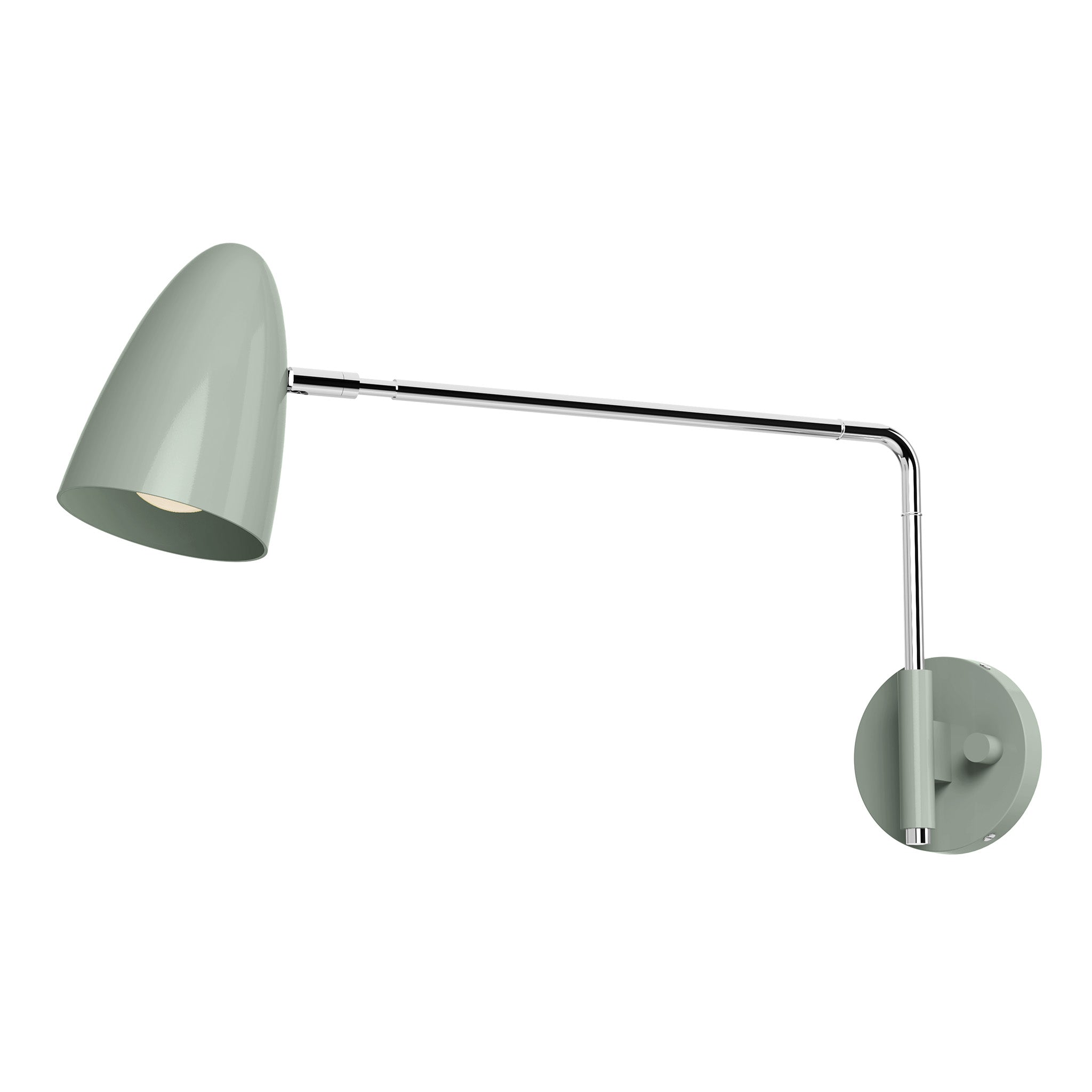 Color Boom Swing Arm Sconce - 17" Arm