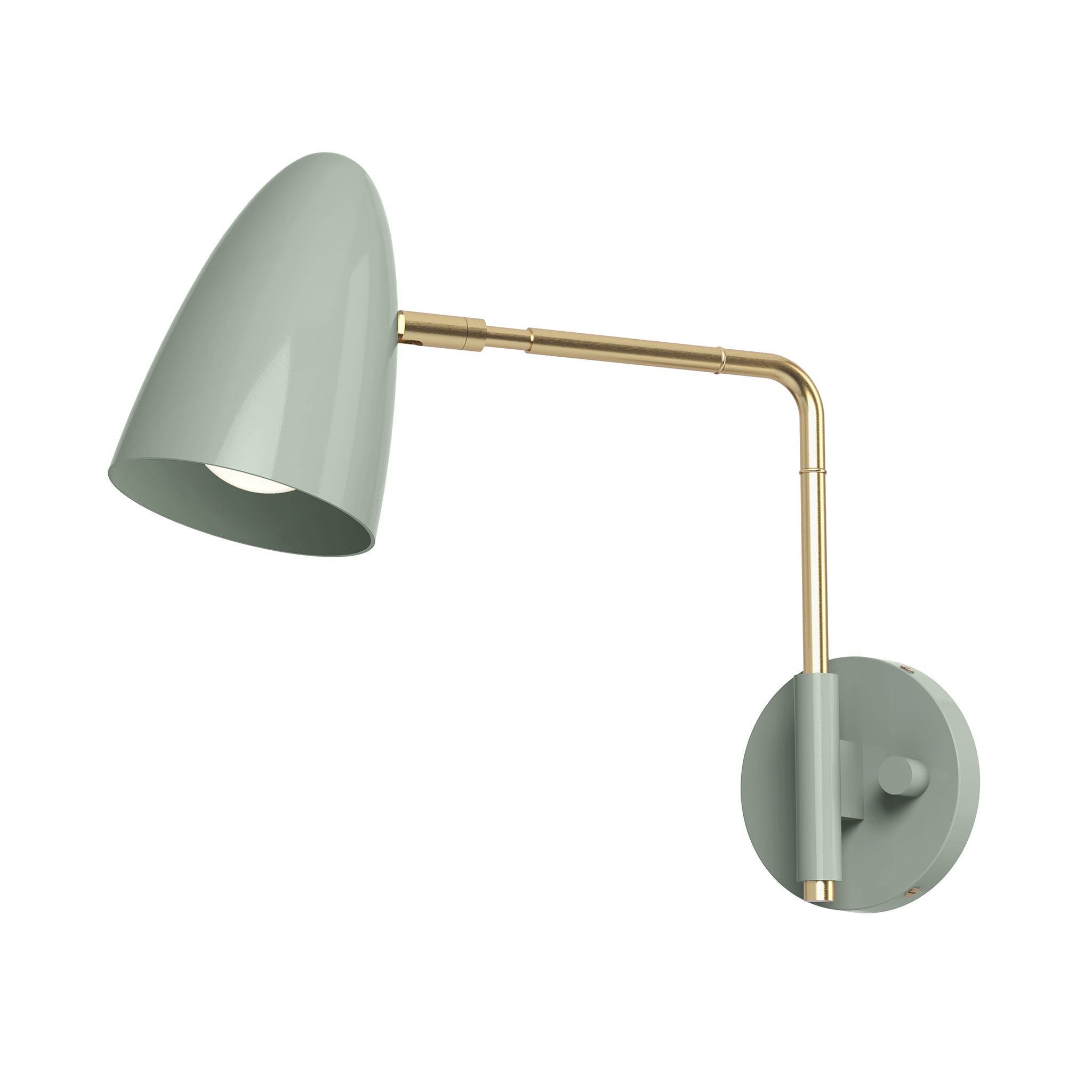 Color Boom Swing Arm Sconce - 9" Arm