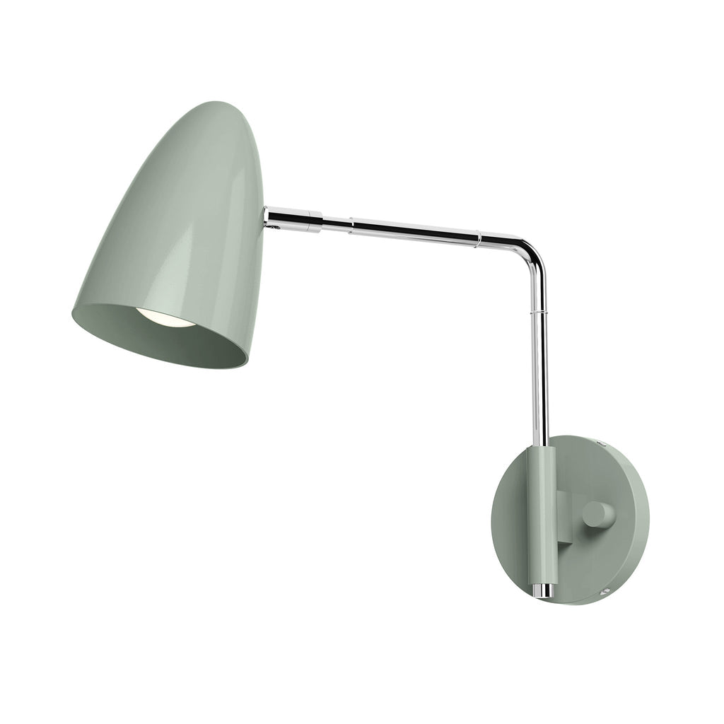 Color Boom Swing Arm Sconce - 9" Arm