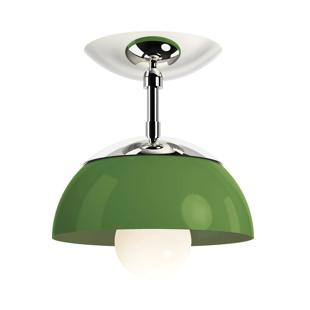 Color Cadbury Flush Mount 8"