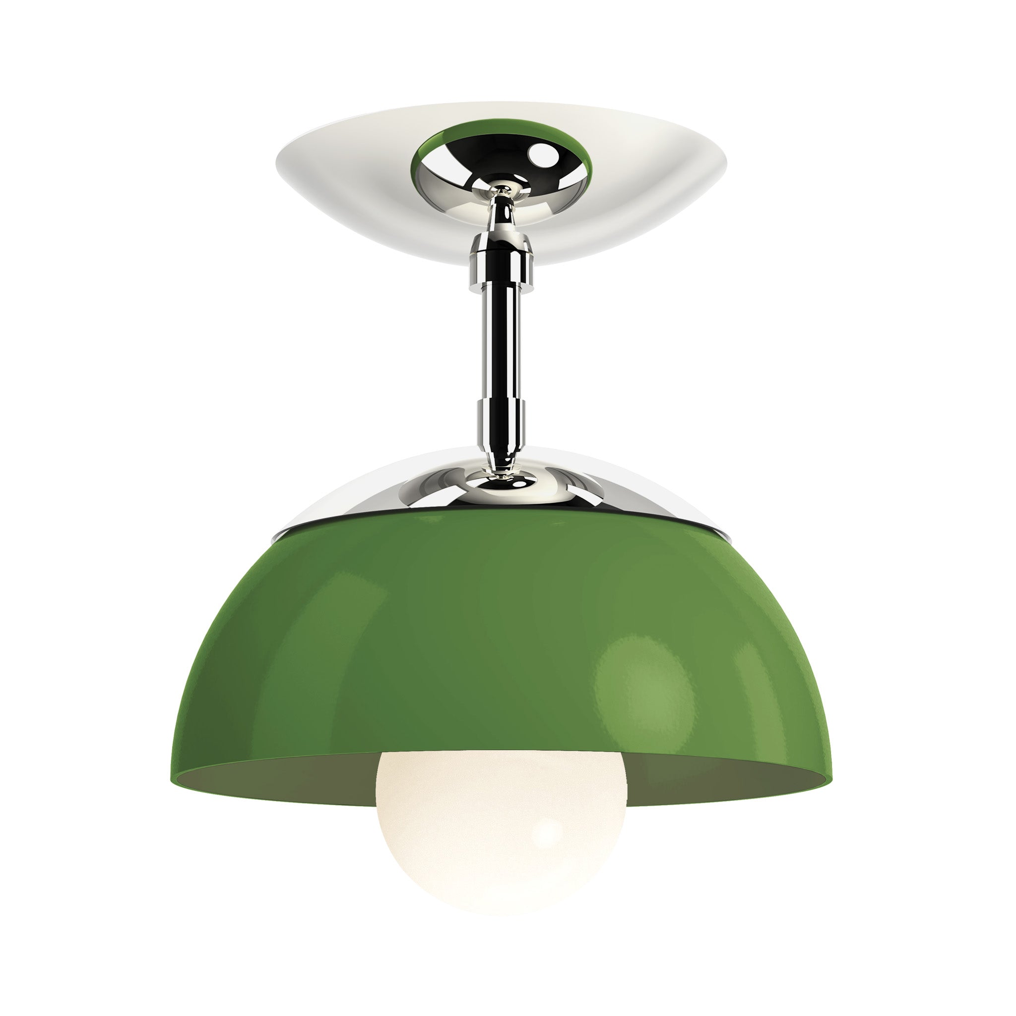 Color Cadbury Flush Mount 8"