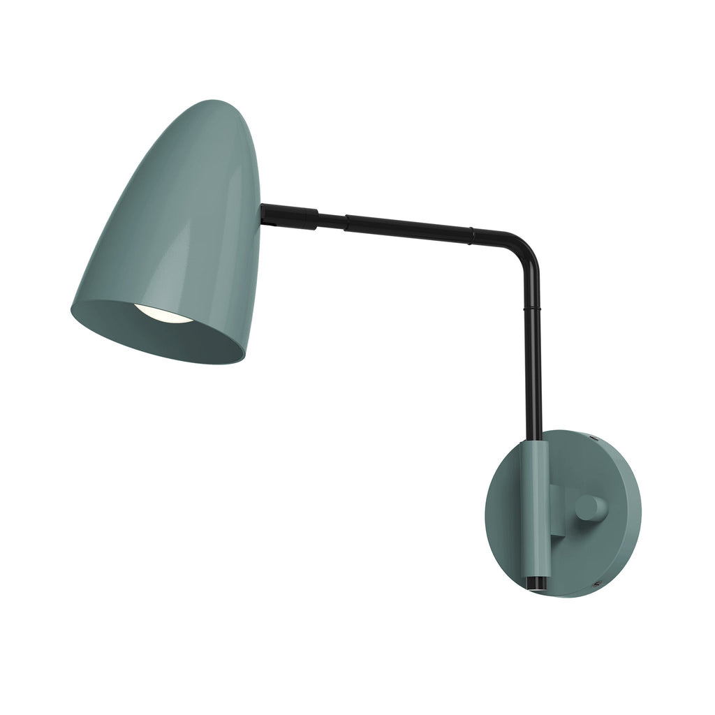 Color Boom Swing Arm Sconce - 9" Arm