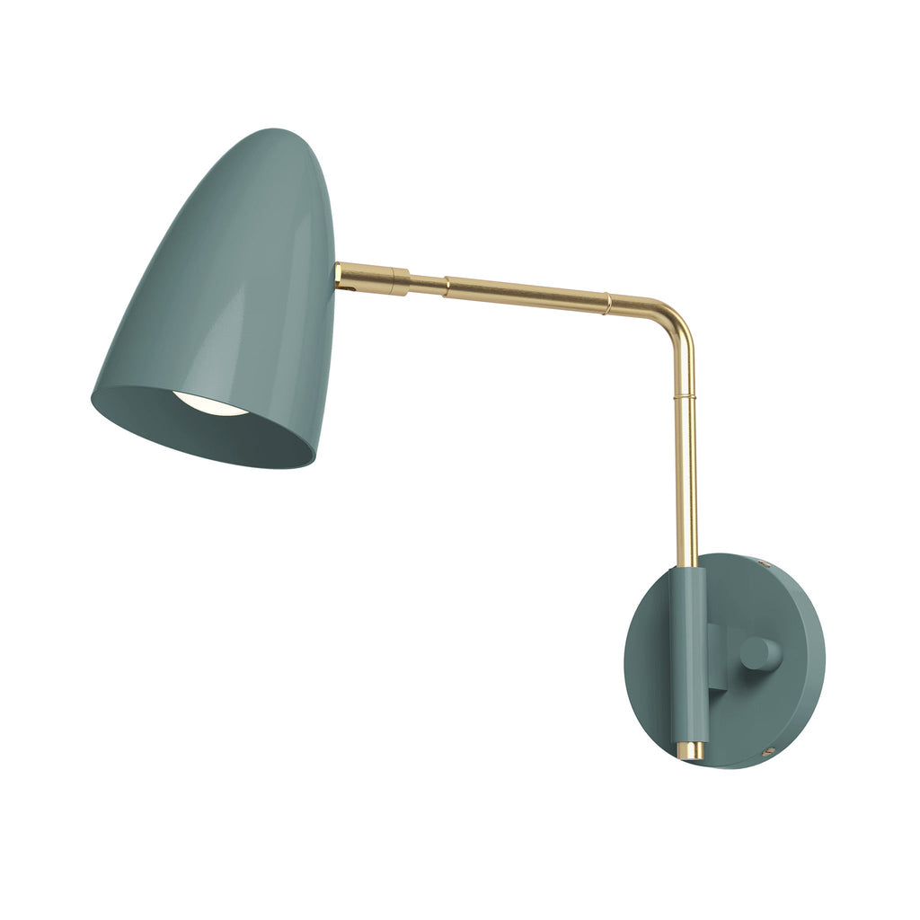 Color Boom Swing Arm Sconce - 9" Arm