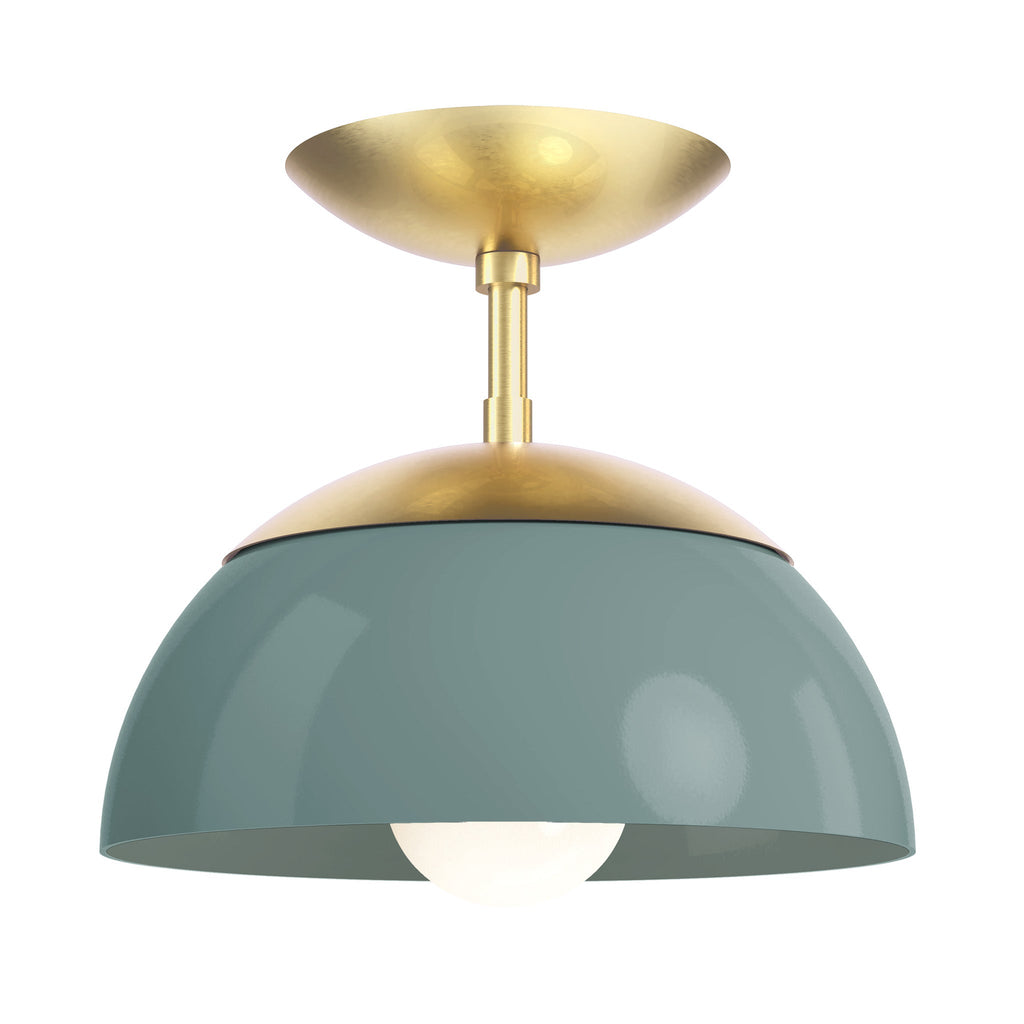 Color Cadbury Flush Mount 10"