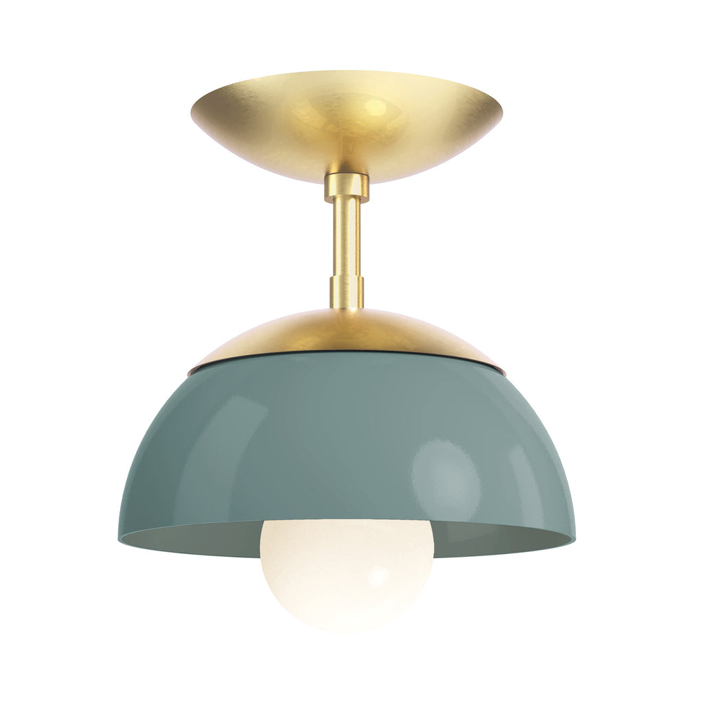 Color Cadbury Flush Mount 8"