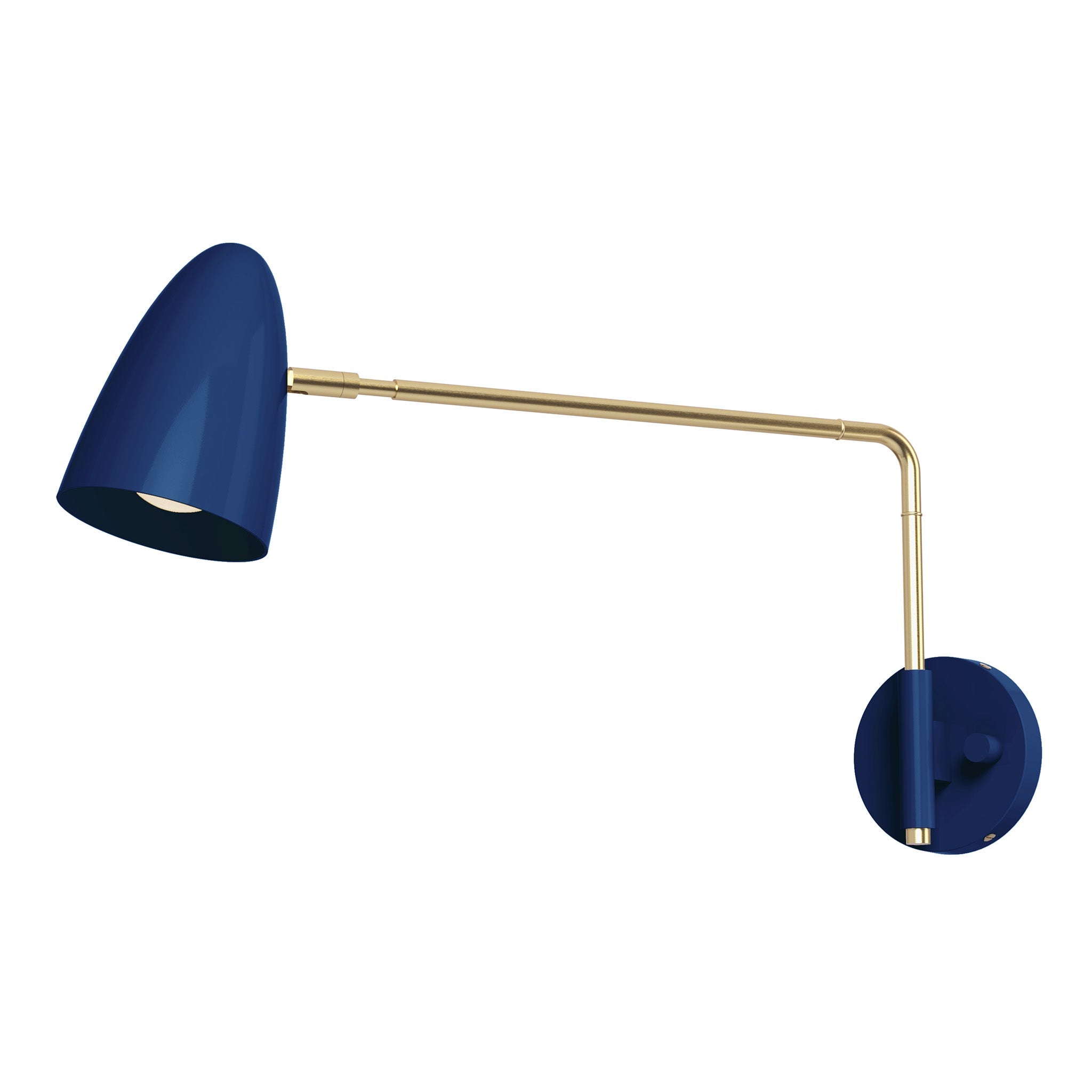 Color Boom Swing Arm Sconce - 17" Arm