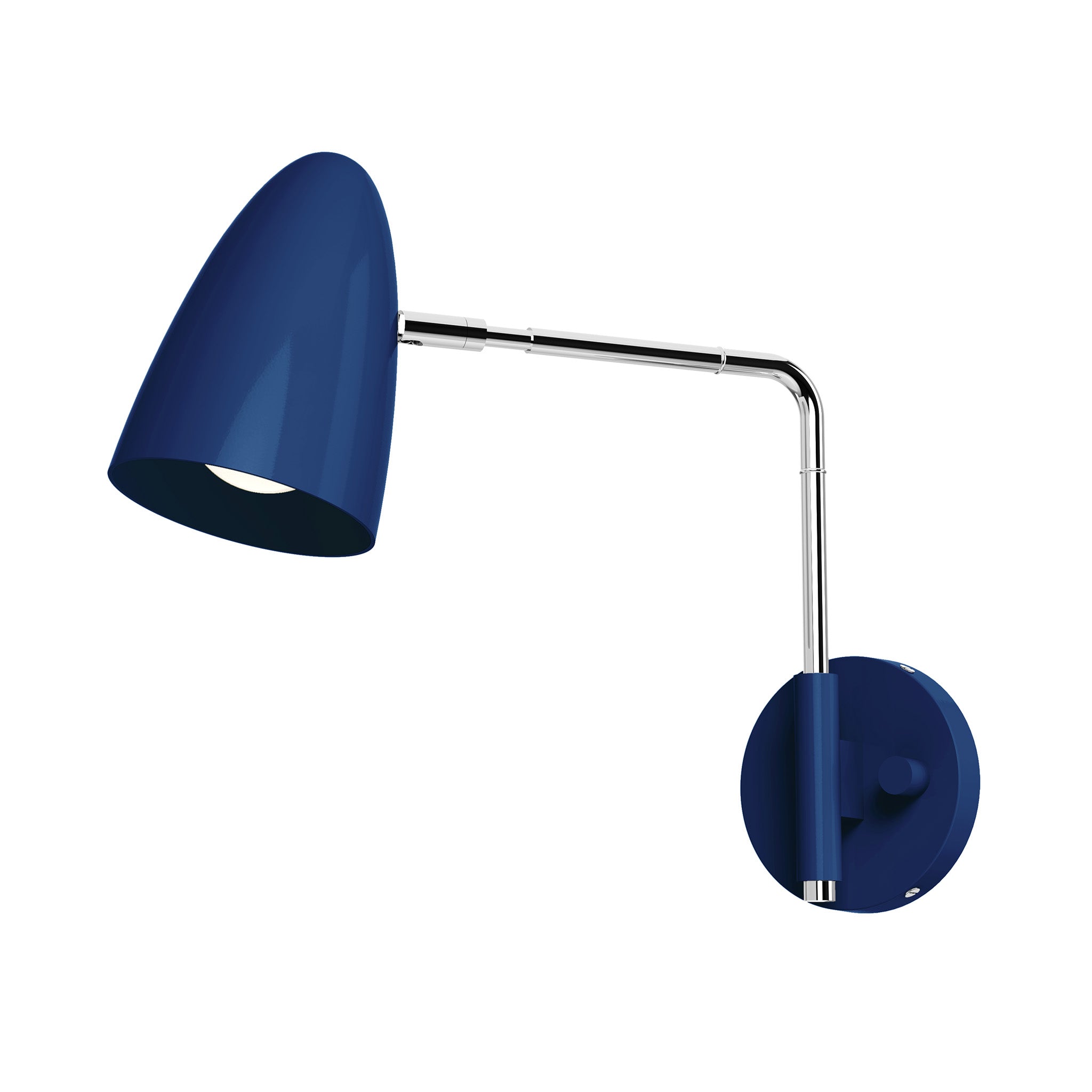 Color Boom Swing Arm Sconce - 9" Arm