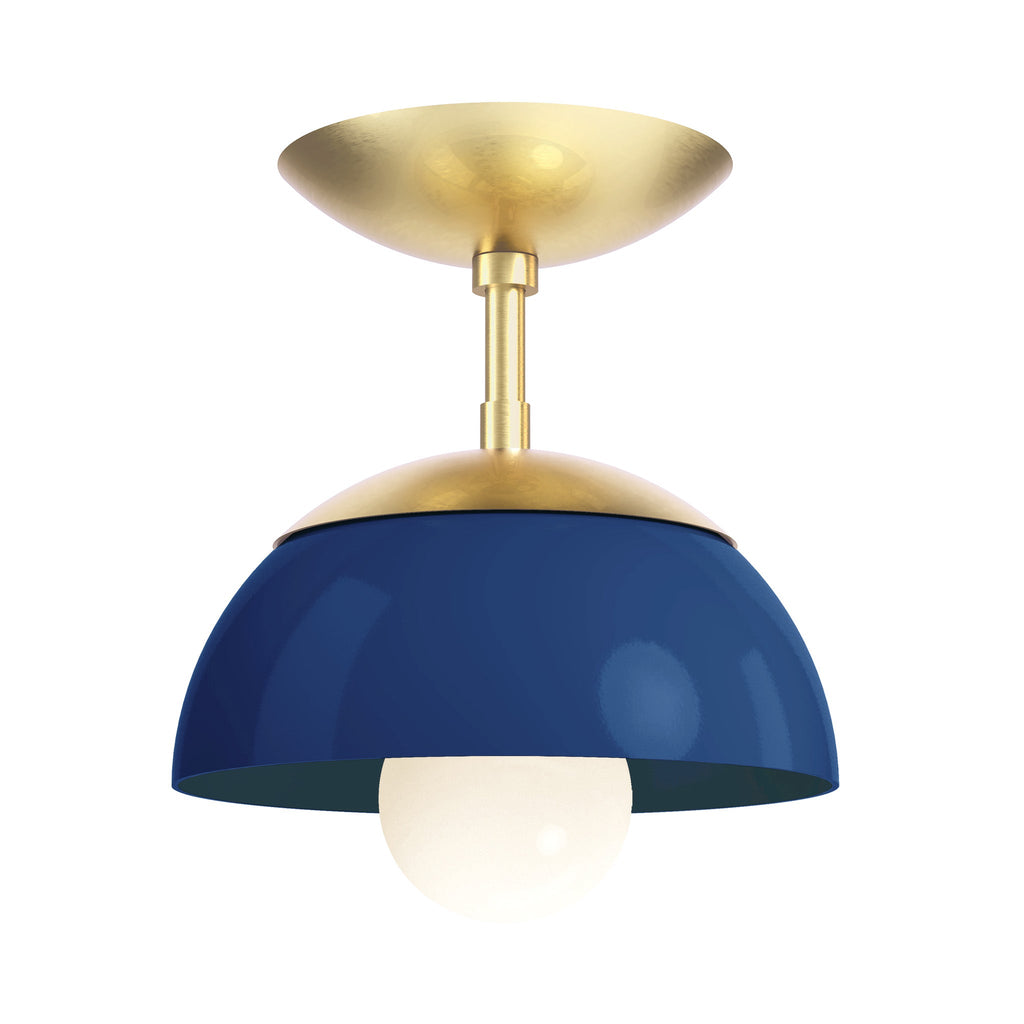 Color Cadbury Flush Mount 8"