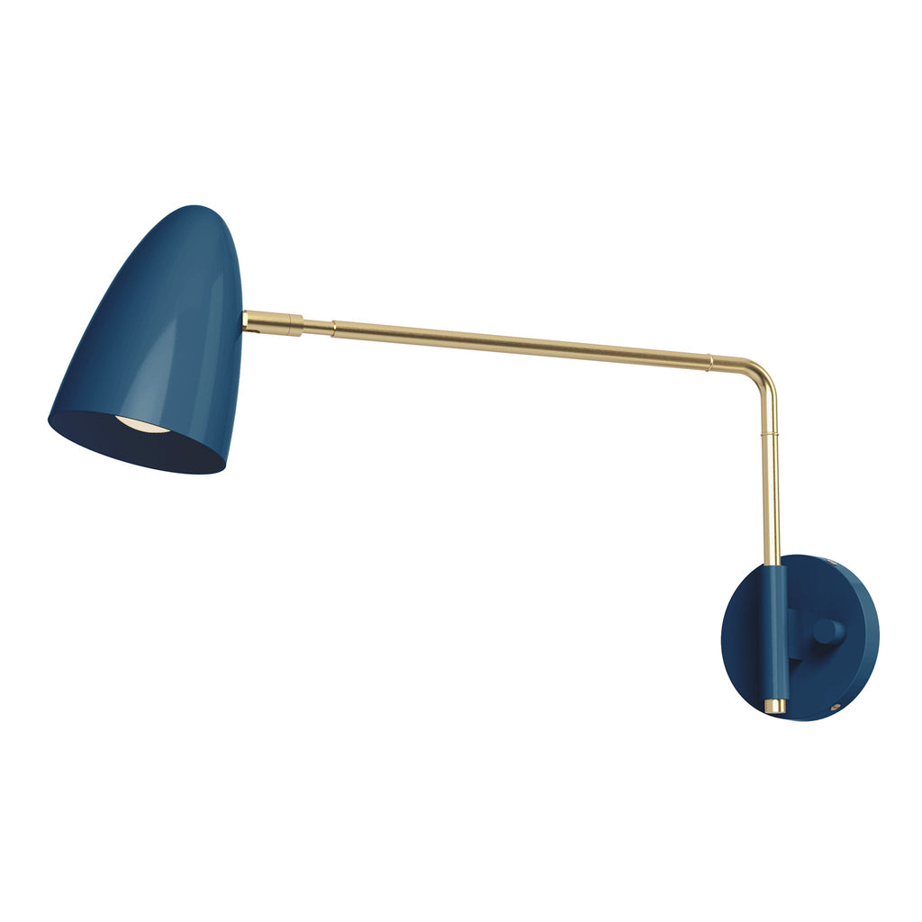 Color Boom Swing Arm Sconce - 17" Arm