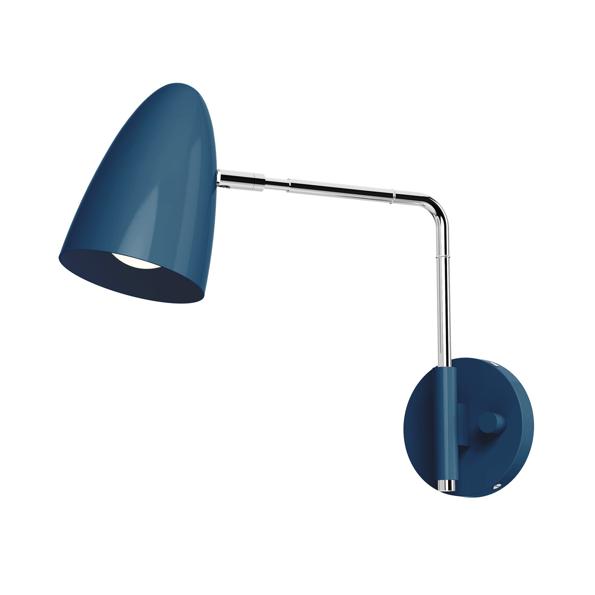 Color Boom Swing Arm Sconce - 9" Arm