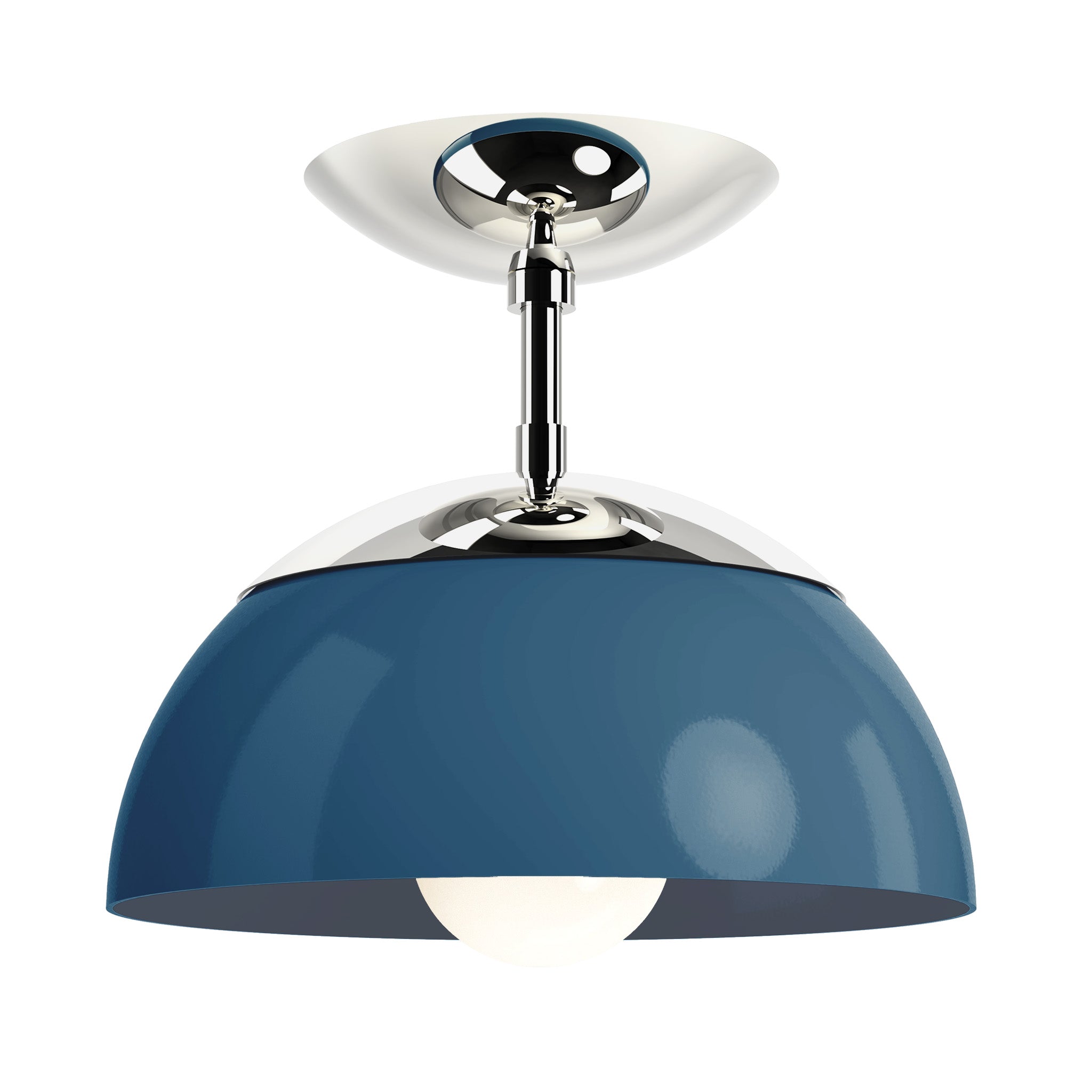 Color Cadbury Flush Mount 10"