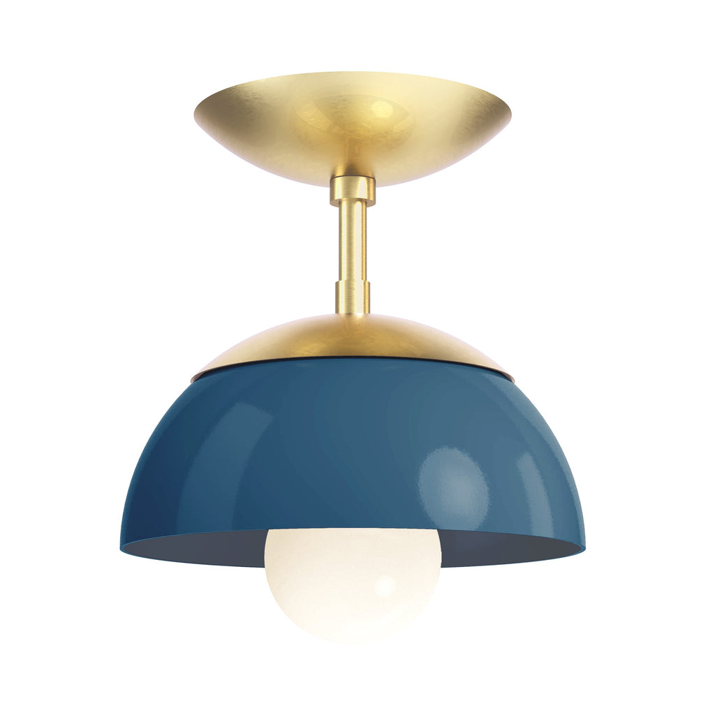 Color Cadbury Flush Mount 8"