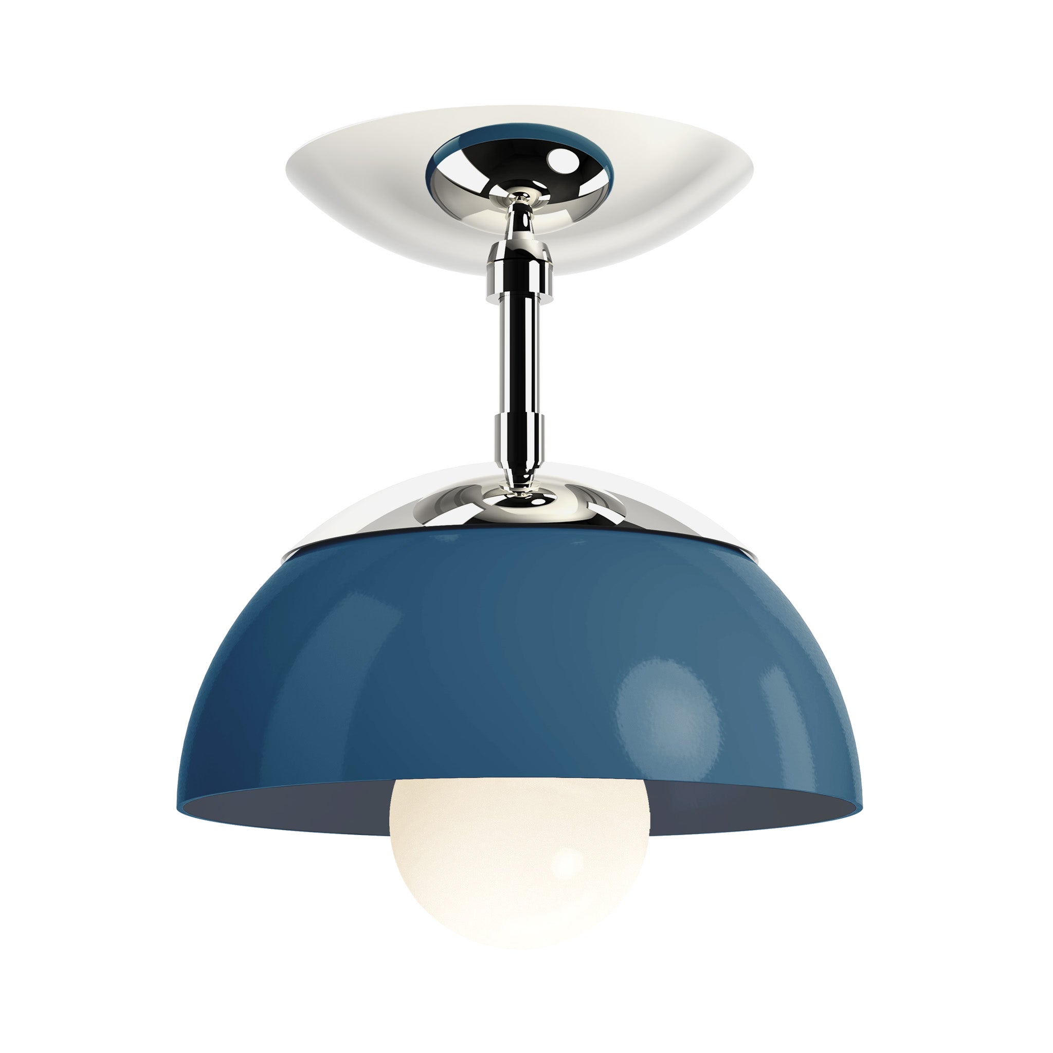 Color Cadbury Flush Mount 8"