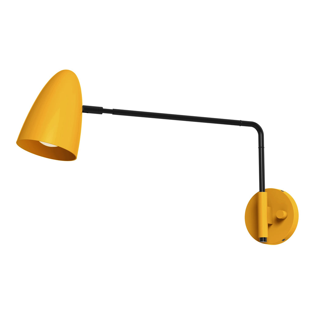 Color Boom Swing Arm Sconce - 17" Arm