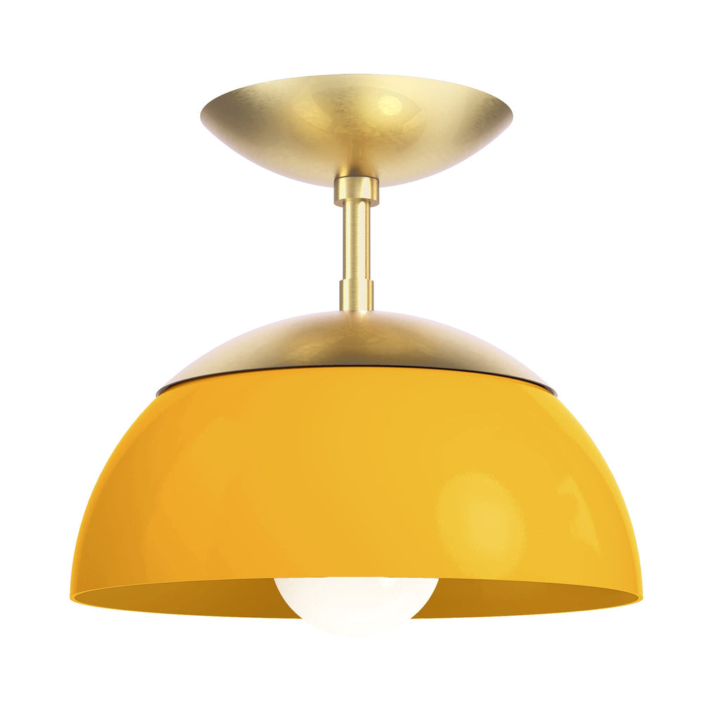 Color Cadbury Flush Mount 10"