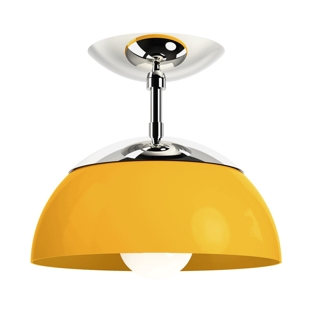 Color Cadbury Flush Mount 10"