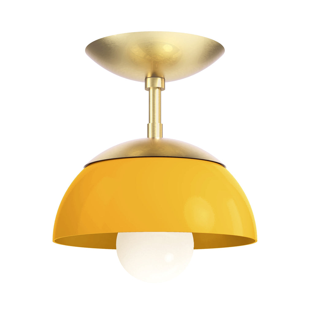 Color Cadbury Flush Mount 8"