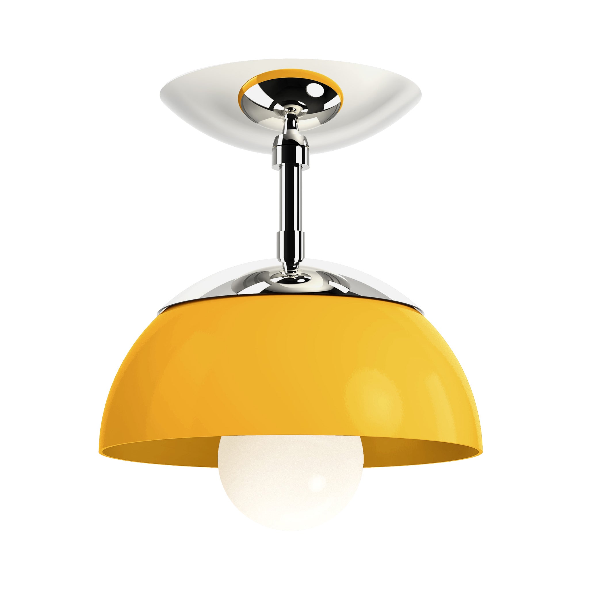 Color Cadbury Flush Mount 8"
