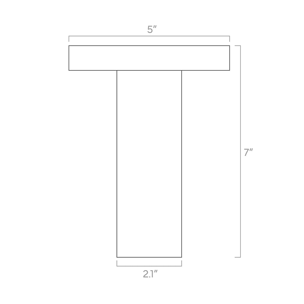 Color Reader Flush Mount
